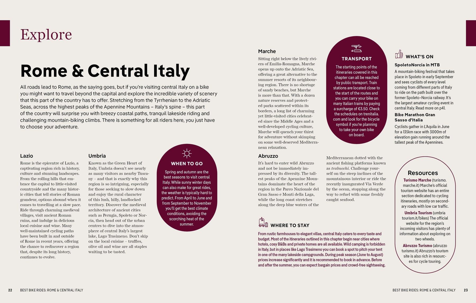 Best Bike Rides Italy - Book