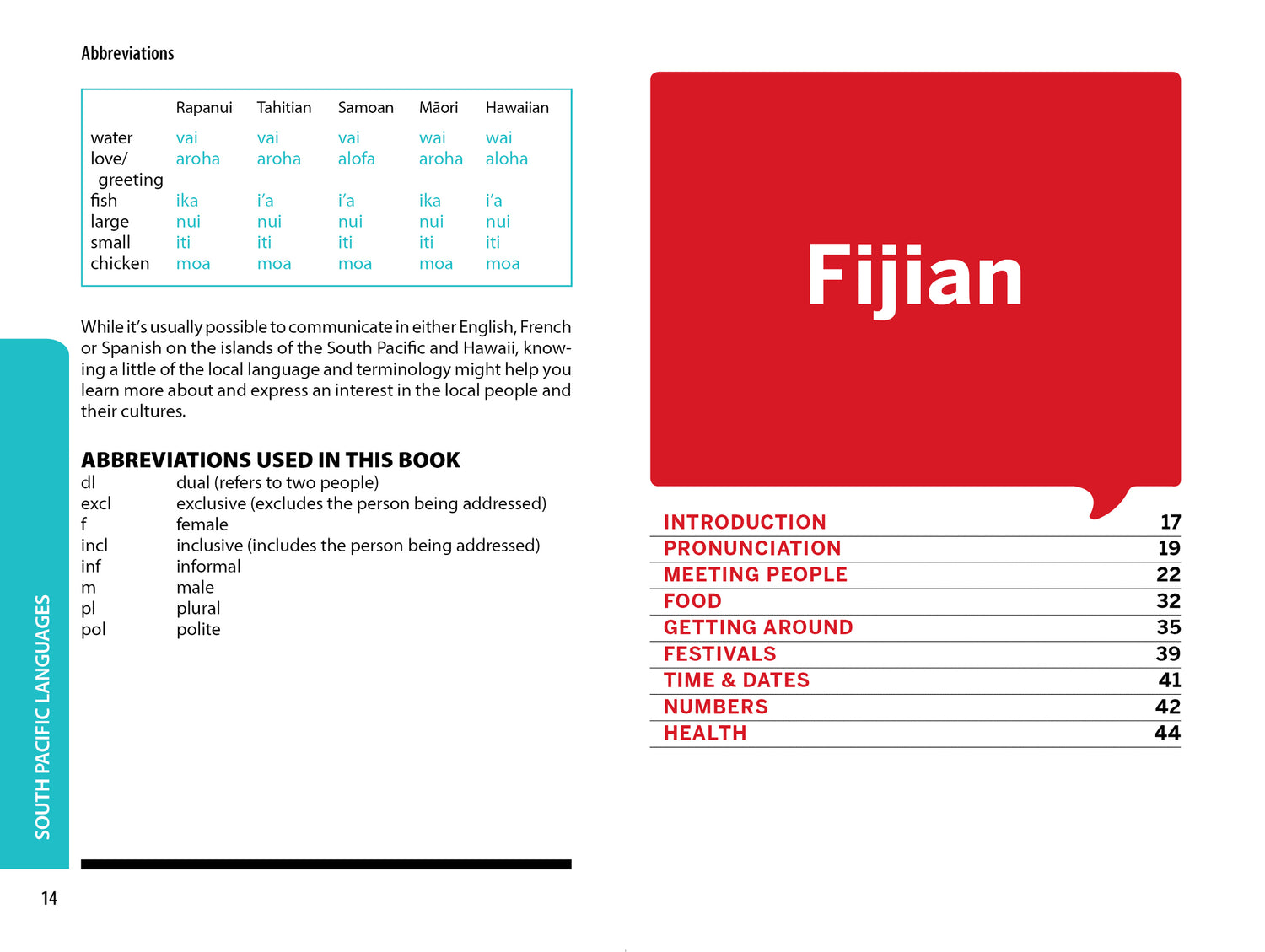 South Pacific Phrasebook