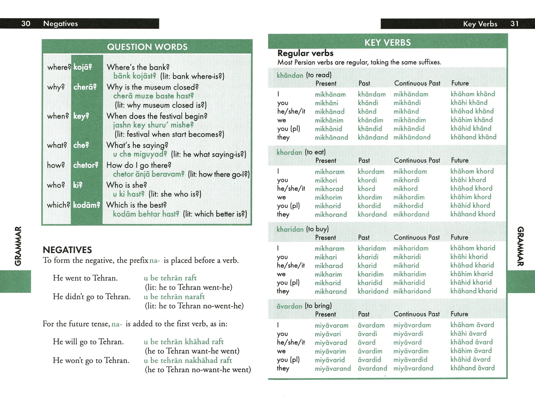 Farsi (Persian) Phrasebook & Dictionary - Book