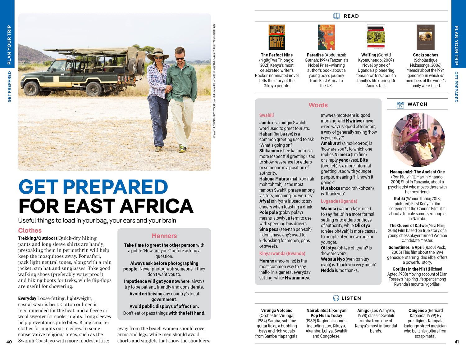 East Africa - Book