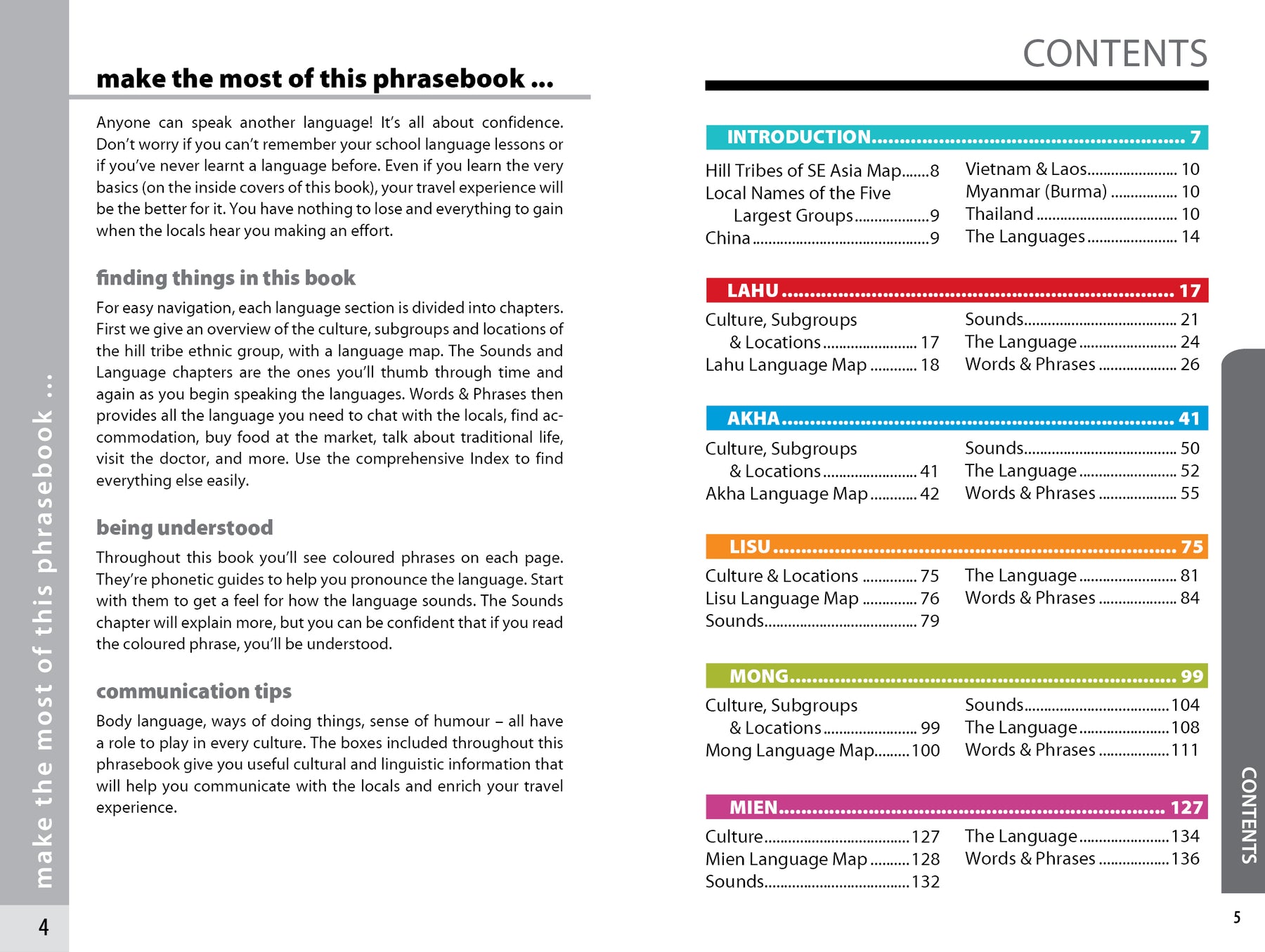 Hill Tribes Phrasebook - Book
