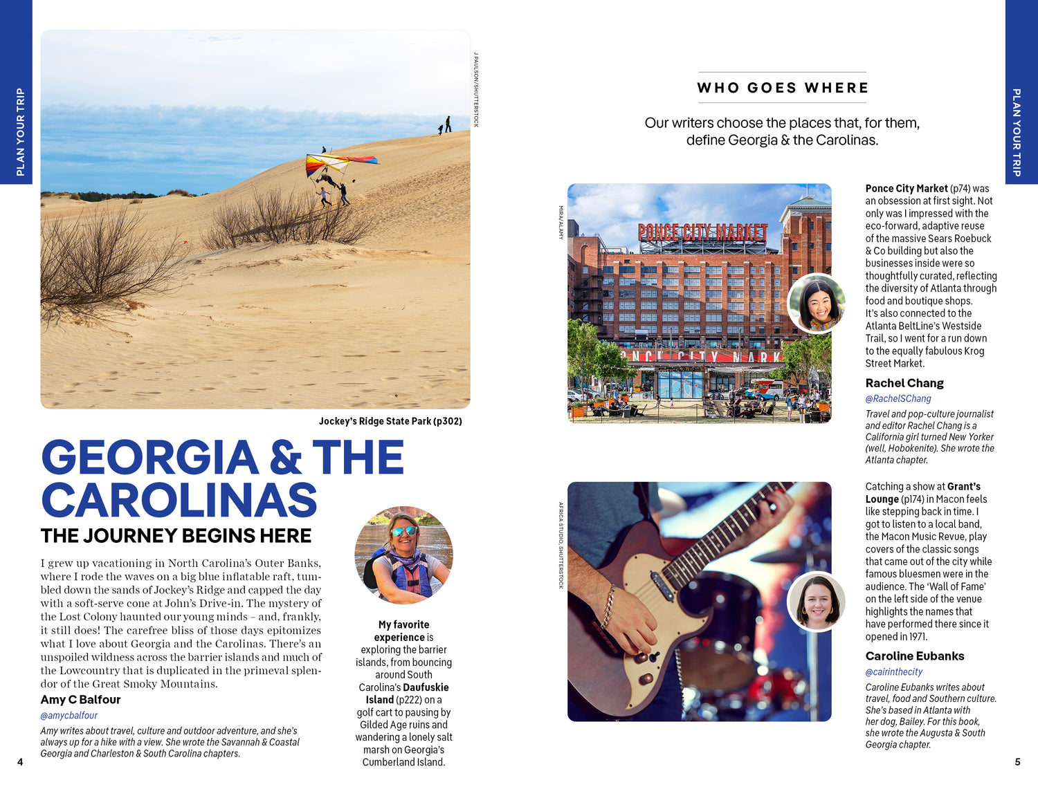Georgia & the Carolinas - Book