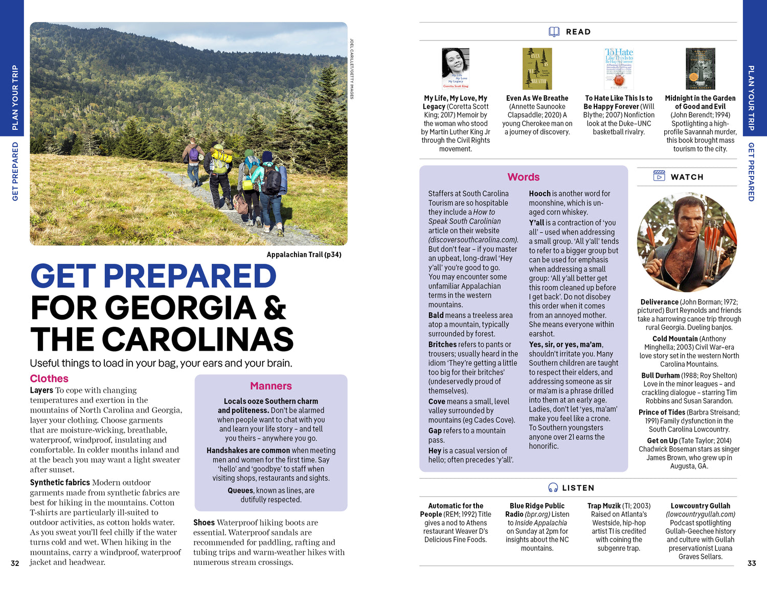Georgia & the Carolinas - Book