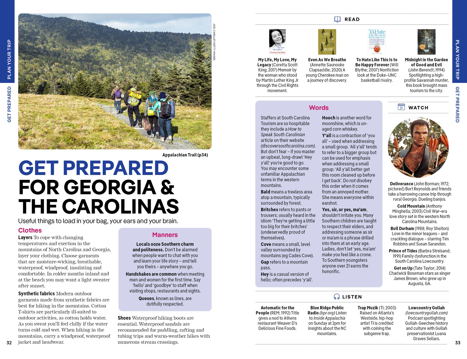 Georgia & the Carolinas - Book