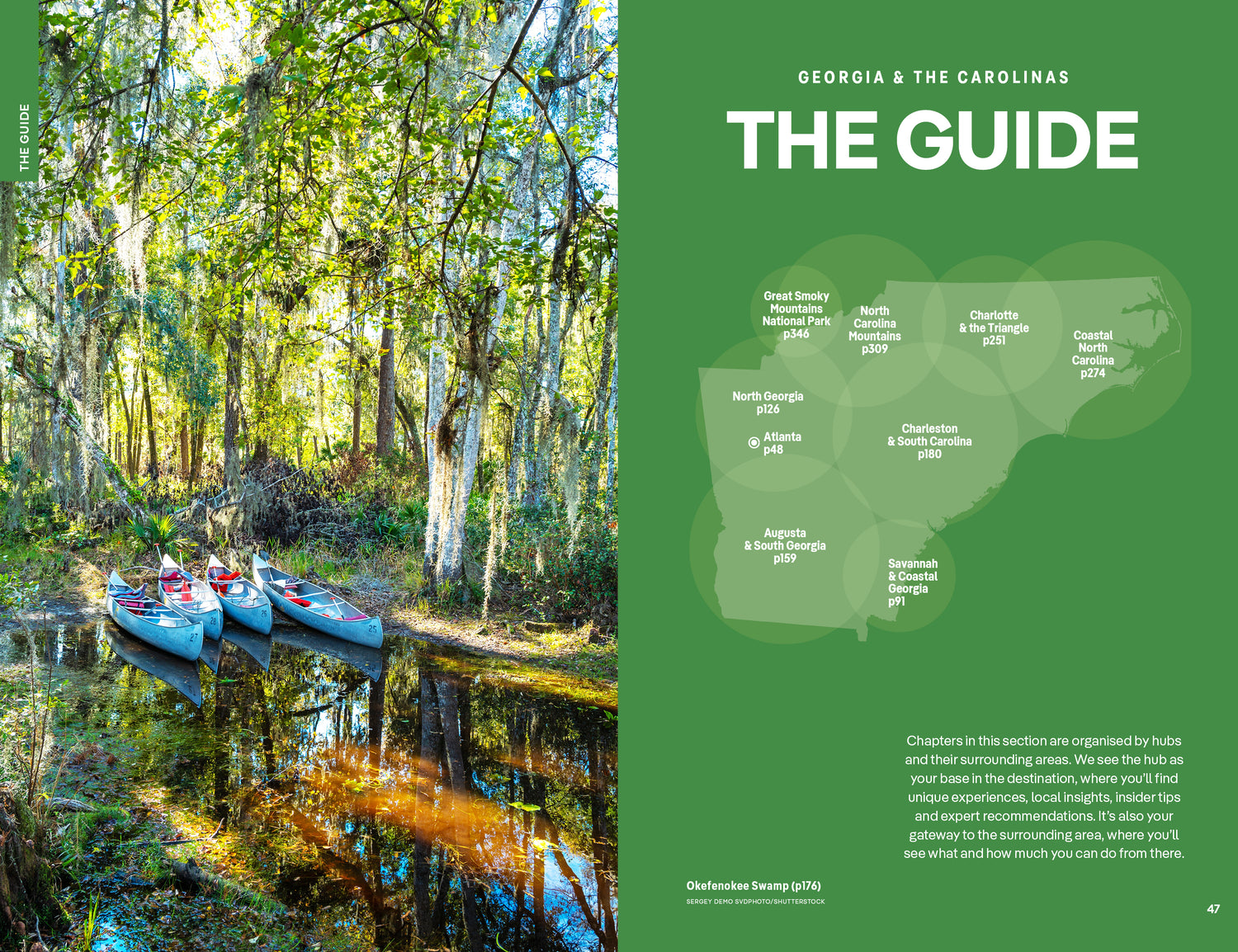 Georgia & the Carolinas - Book