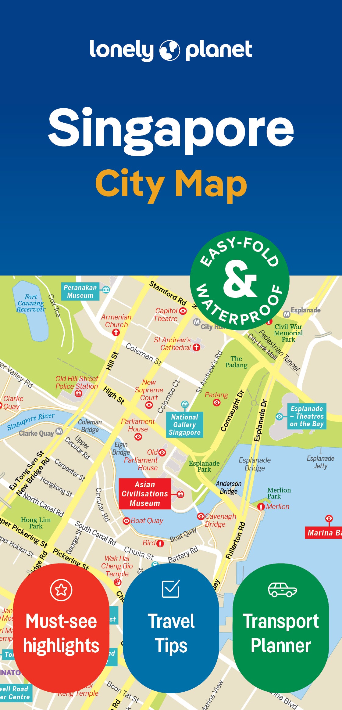 capital city of singapore map