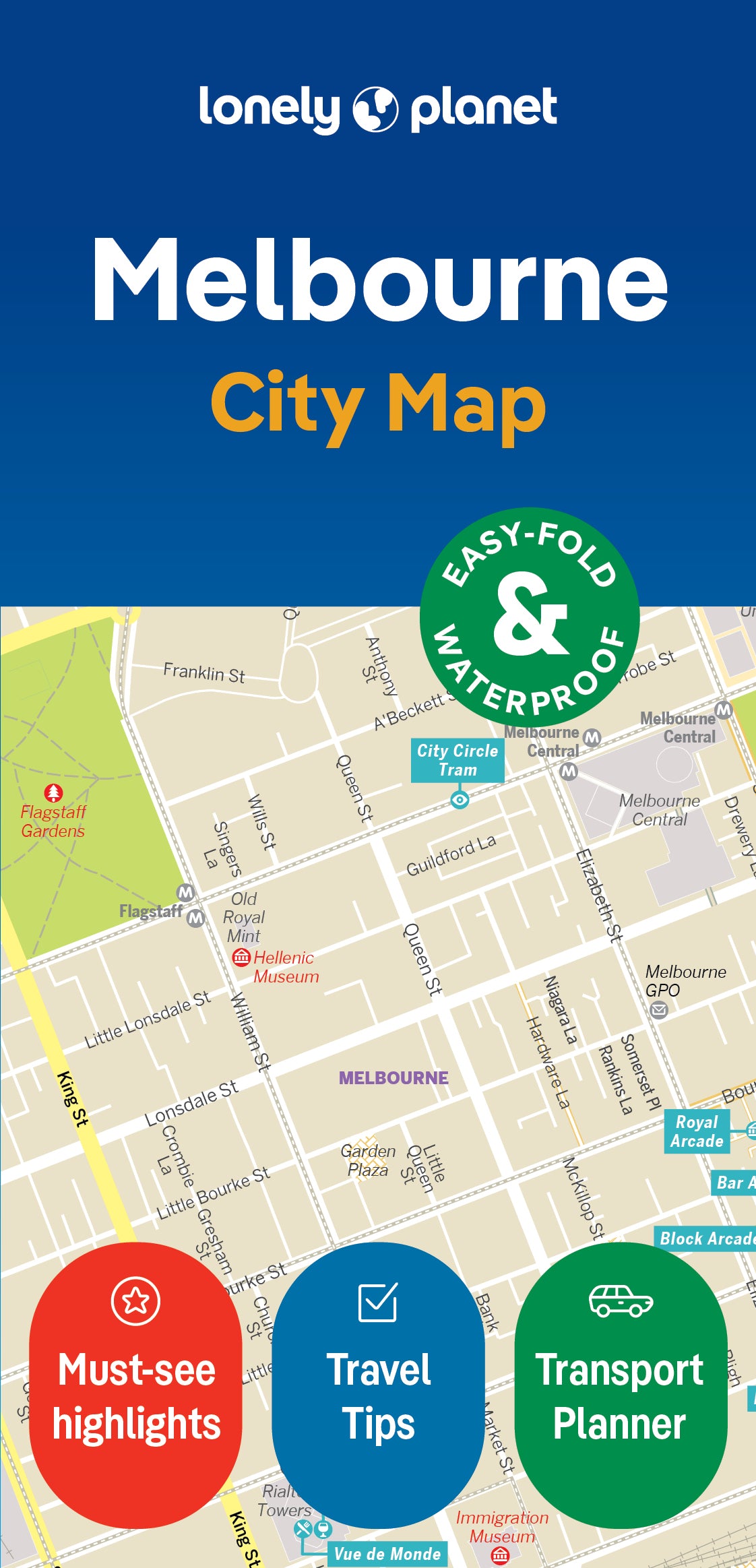 Melbourne City Map
