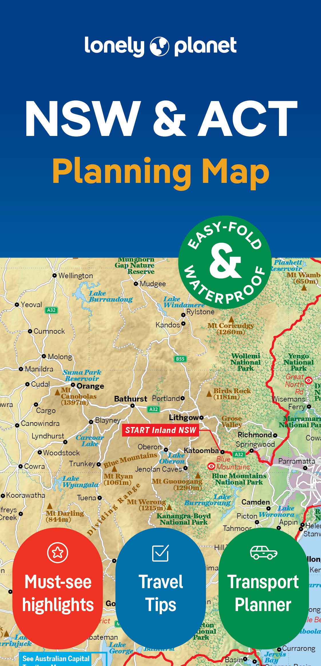 New South Wales & Australian Capital Territory Planning Map