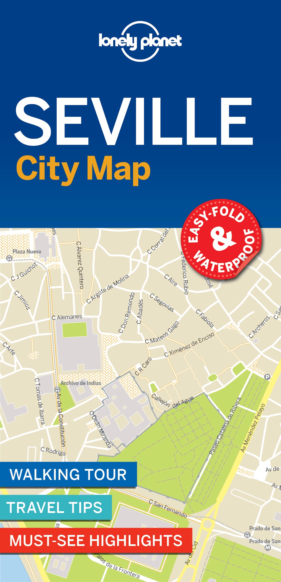Seville City Map - Lonely Planet Online Shop