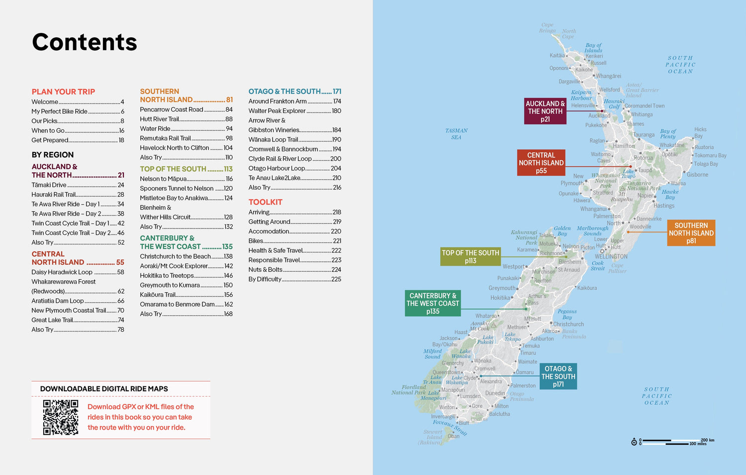 Best Bike Rides New Zealand - Book + eBook