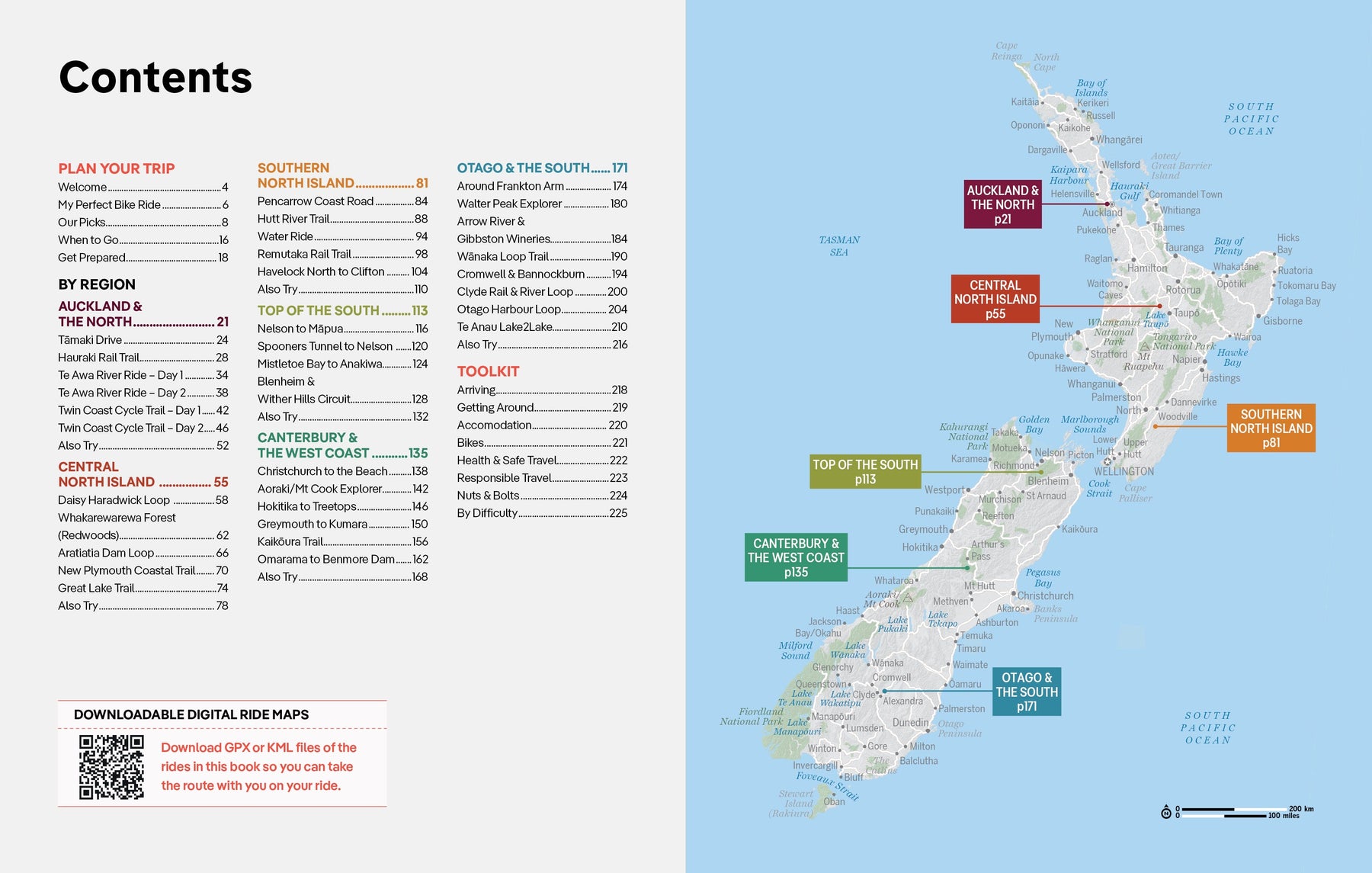 Best Bike Rides New Zealand - Book + eBook