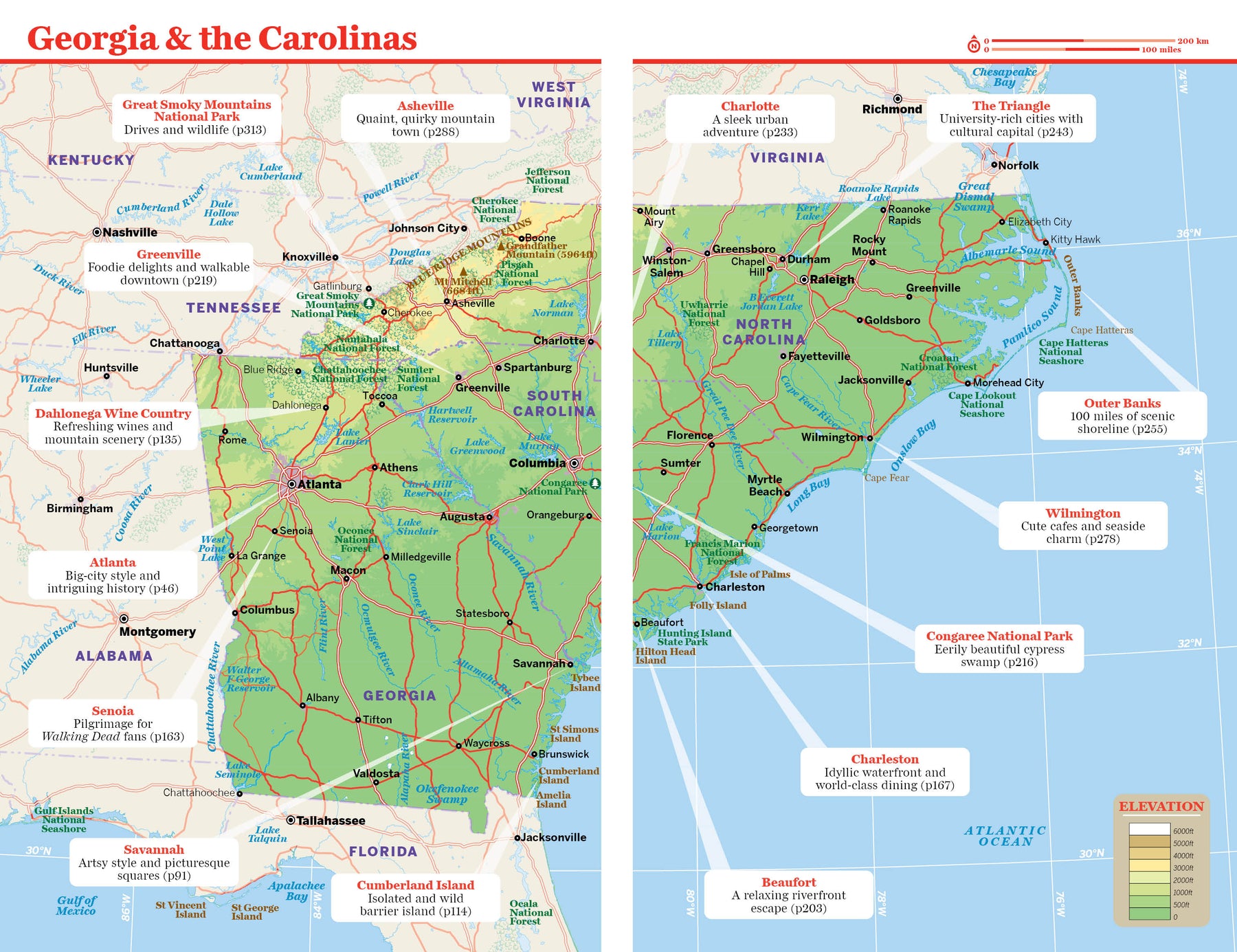 Georgia & the Carolinas preview