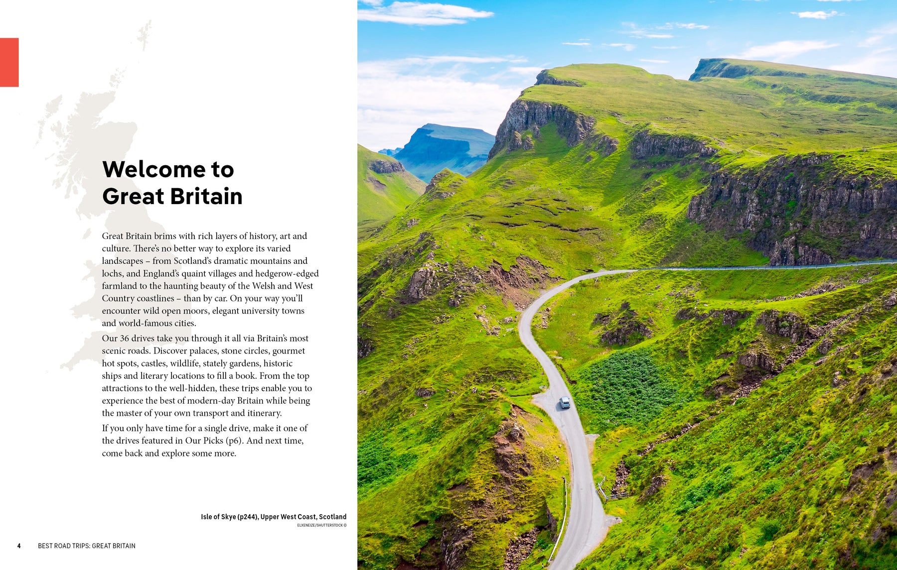Best Road Trips Great Britain - Book + eBook