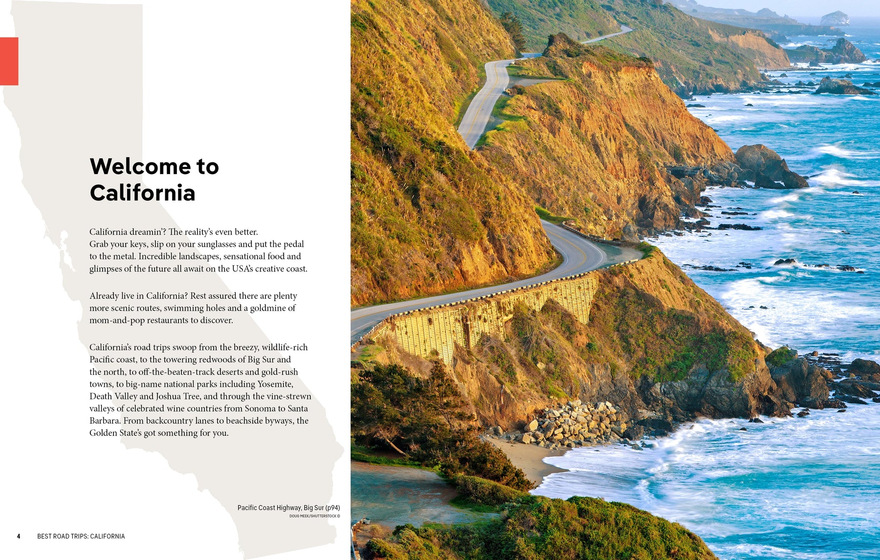 Best Road Trips California - Book + eBook