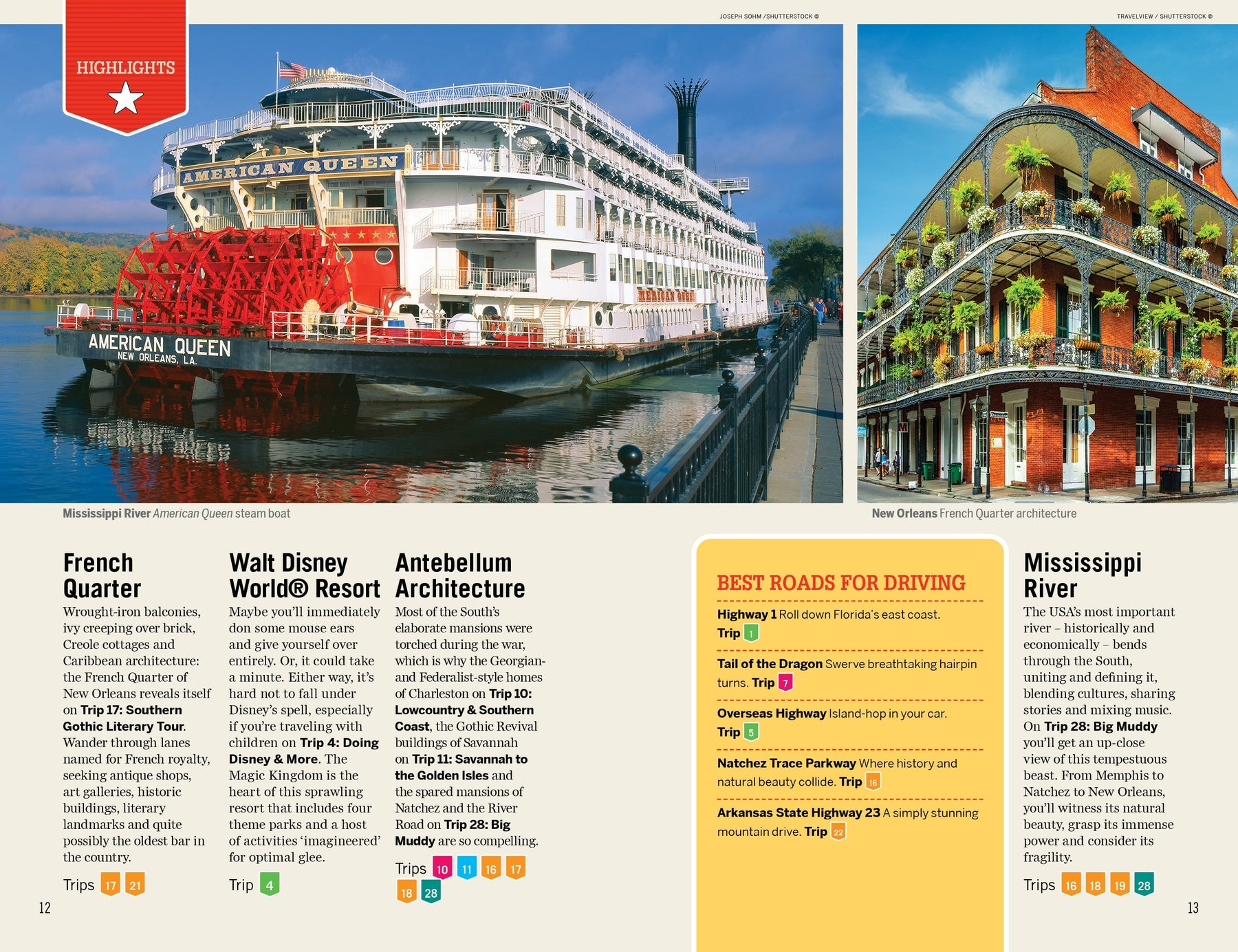 Florida & the South's Best Trips - Book + eBook