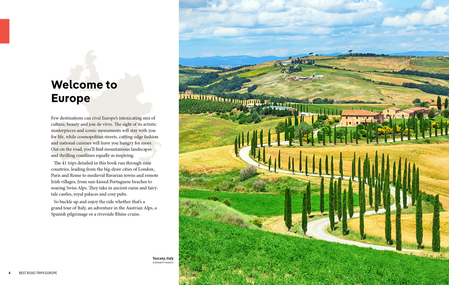 Best Road Trips Europe - Book