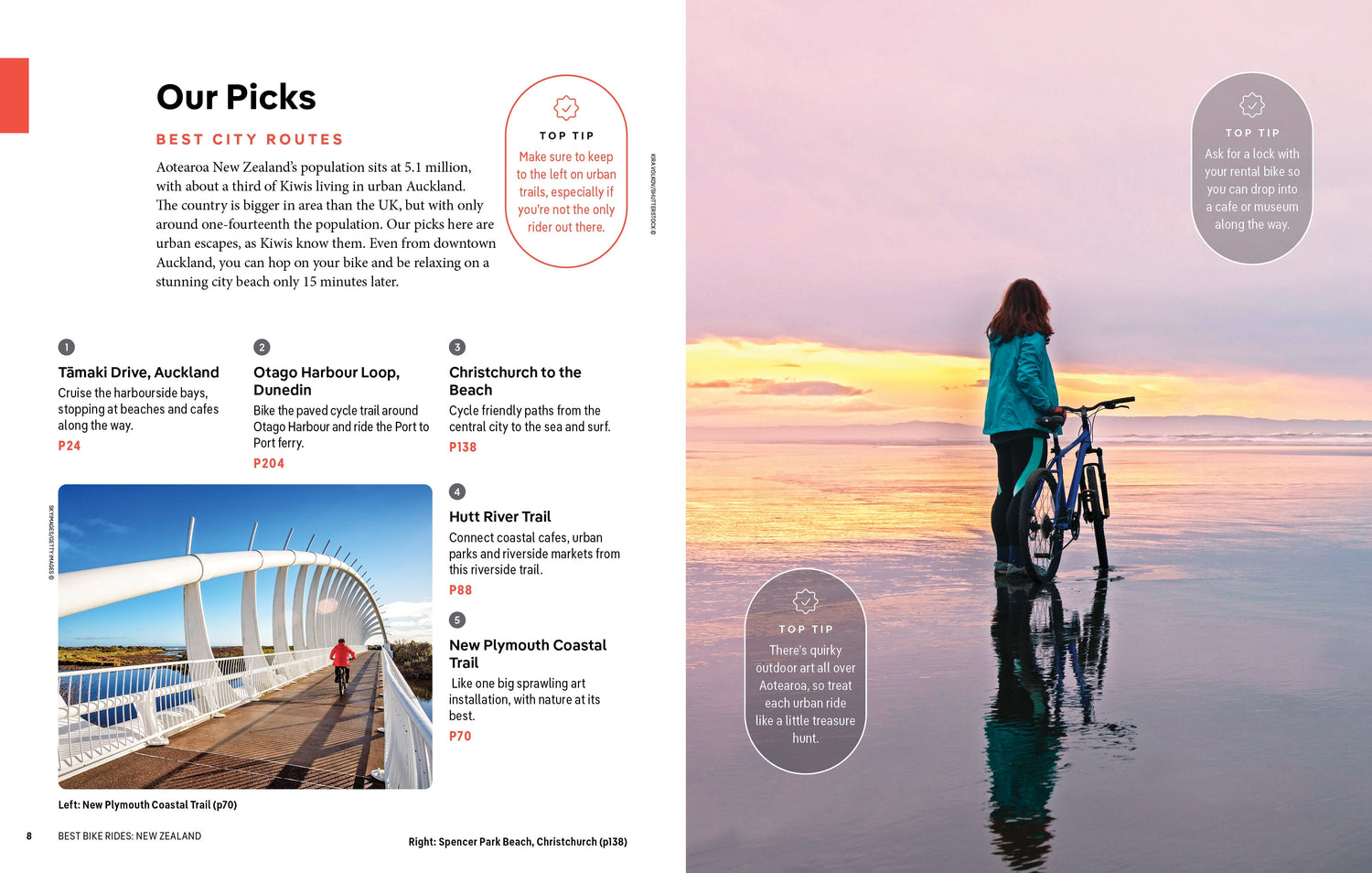 Best Bike Rides New Zealand - Book + eBook