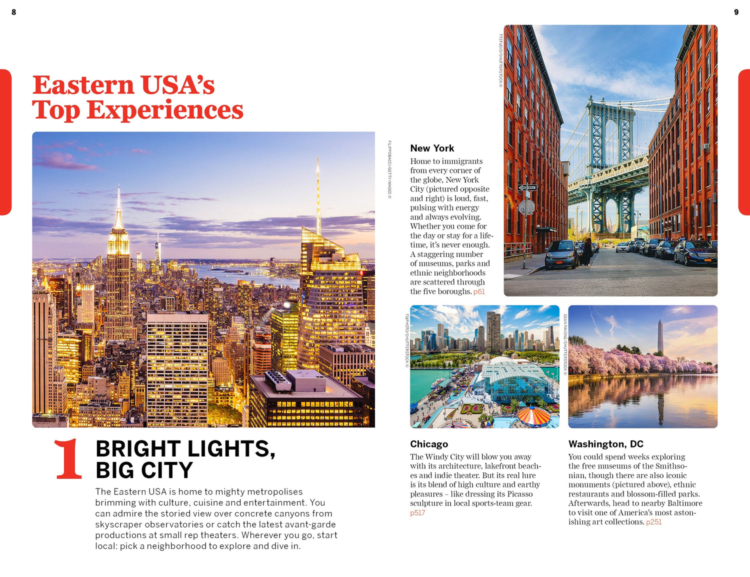 Eastern USA - Book