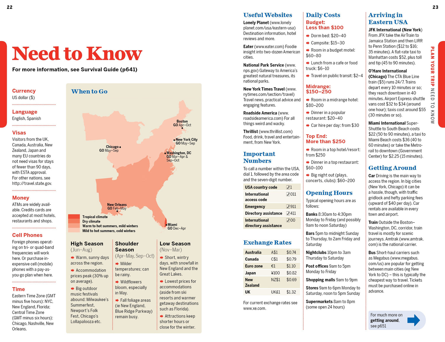 Eastern USA - Book