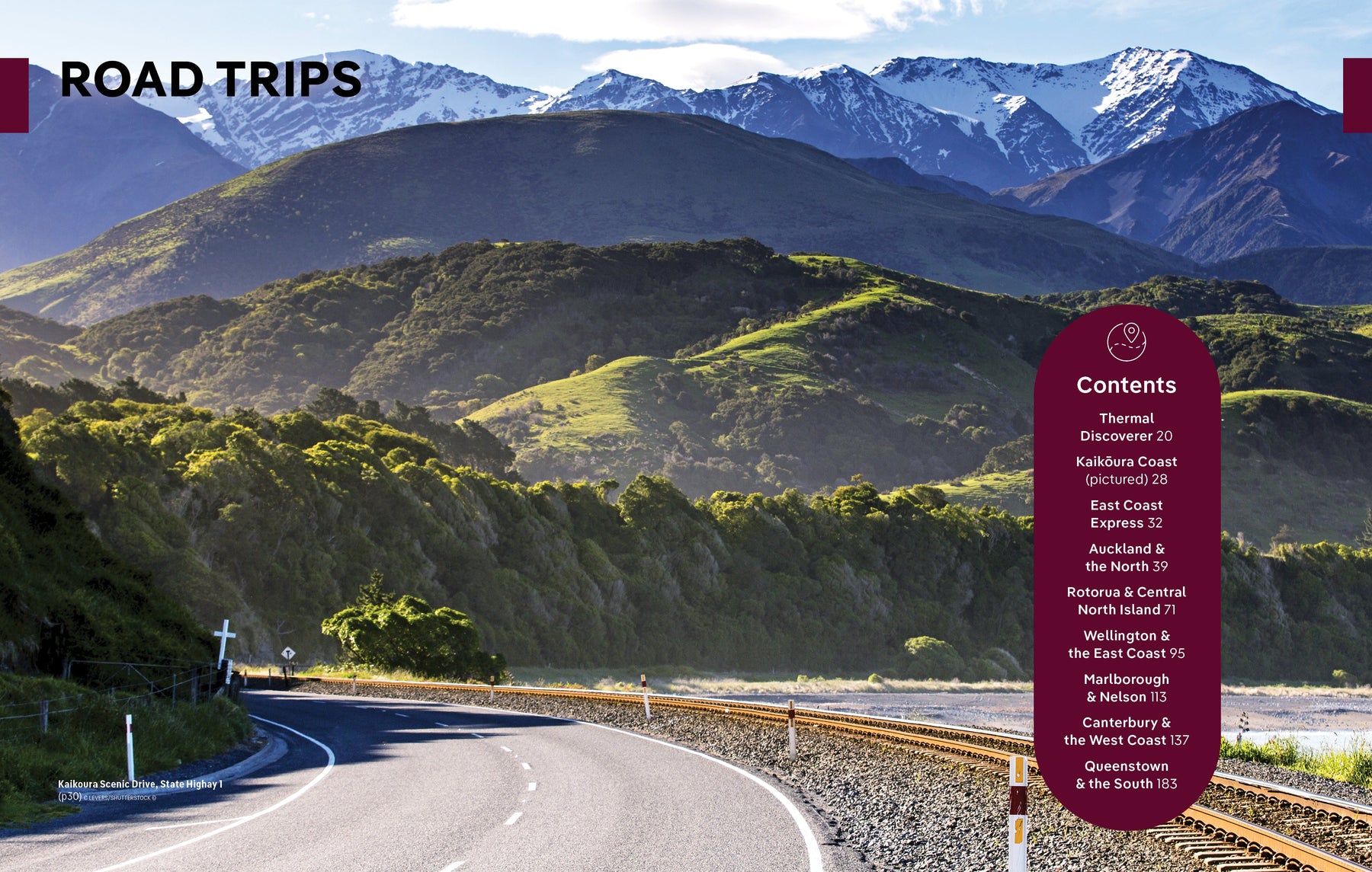 Best Road Trips New Zealand - Book + eBook