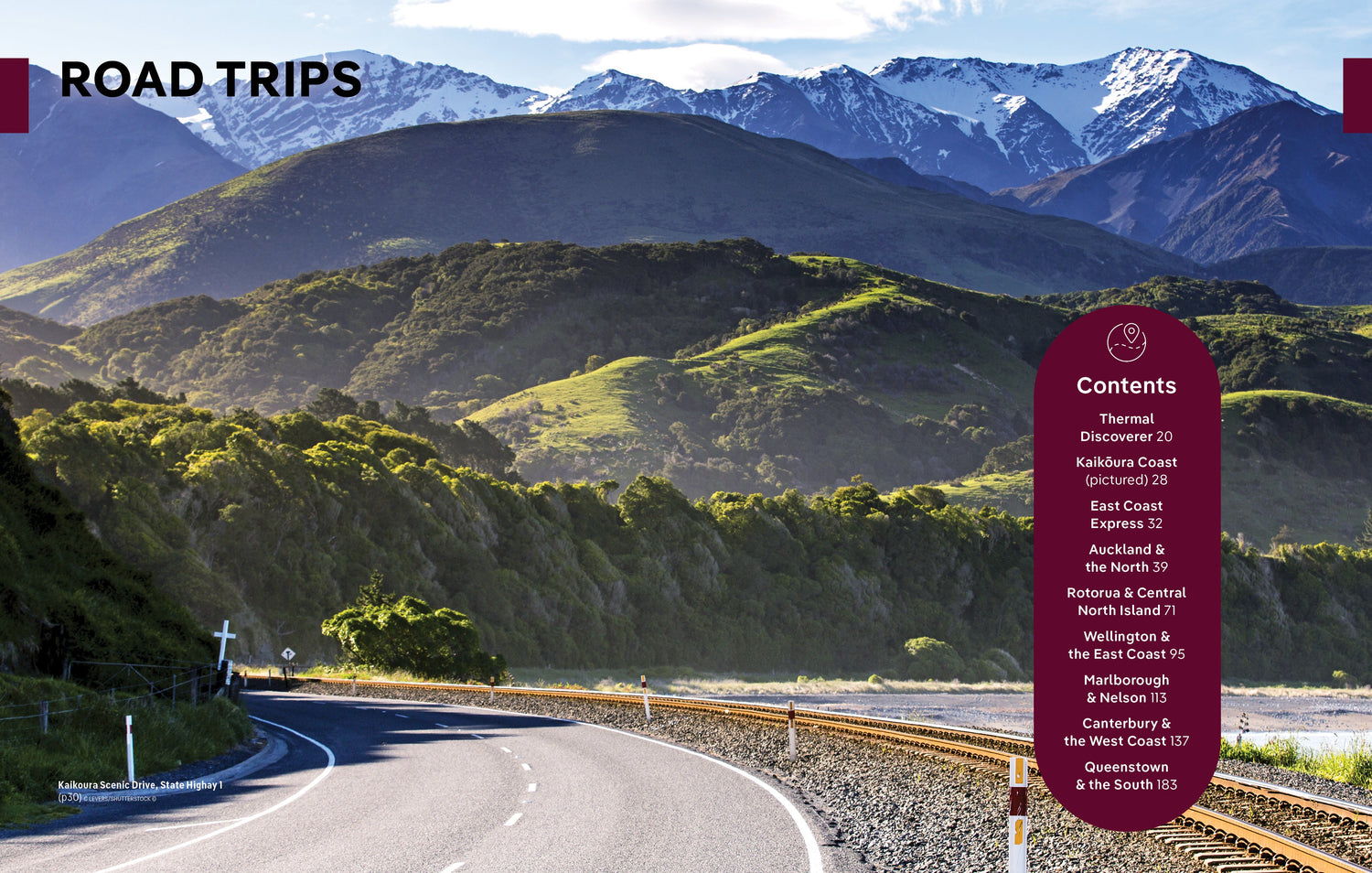 Best Road Trips New Zealand - Book