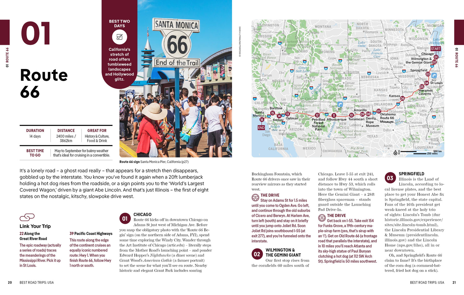 Best Road Trips USA - Book