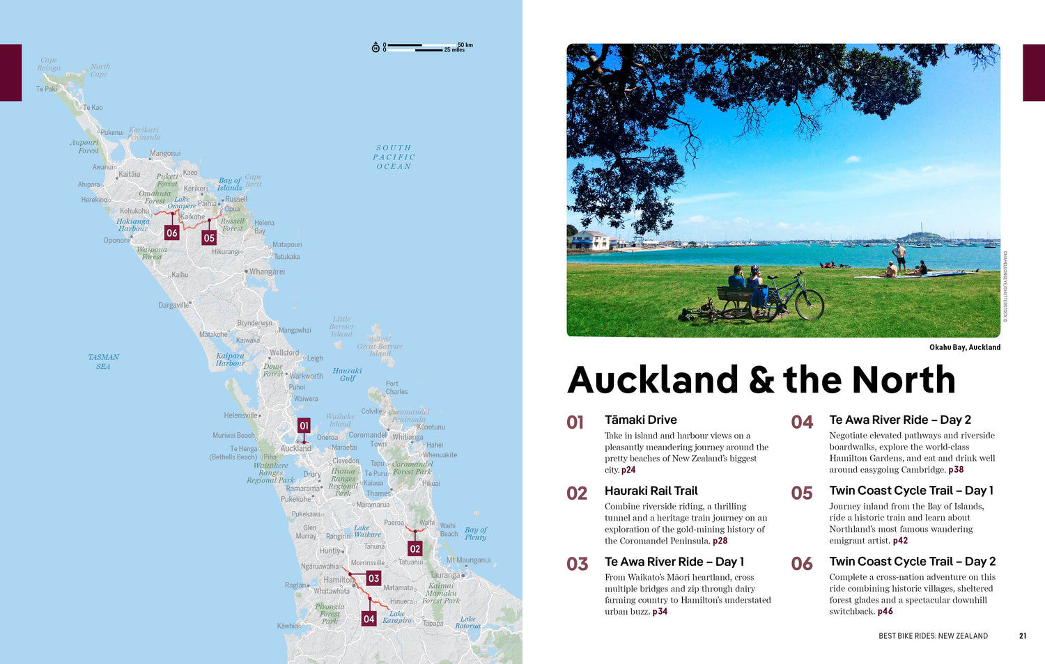 Best Bike Rides New Zealand - Book + eBook