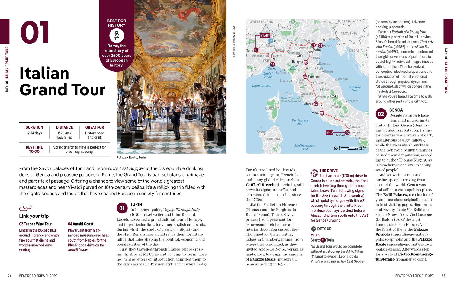 Best Road Trips Europe - Book