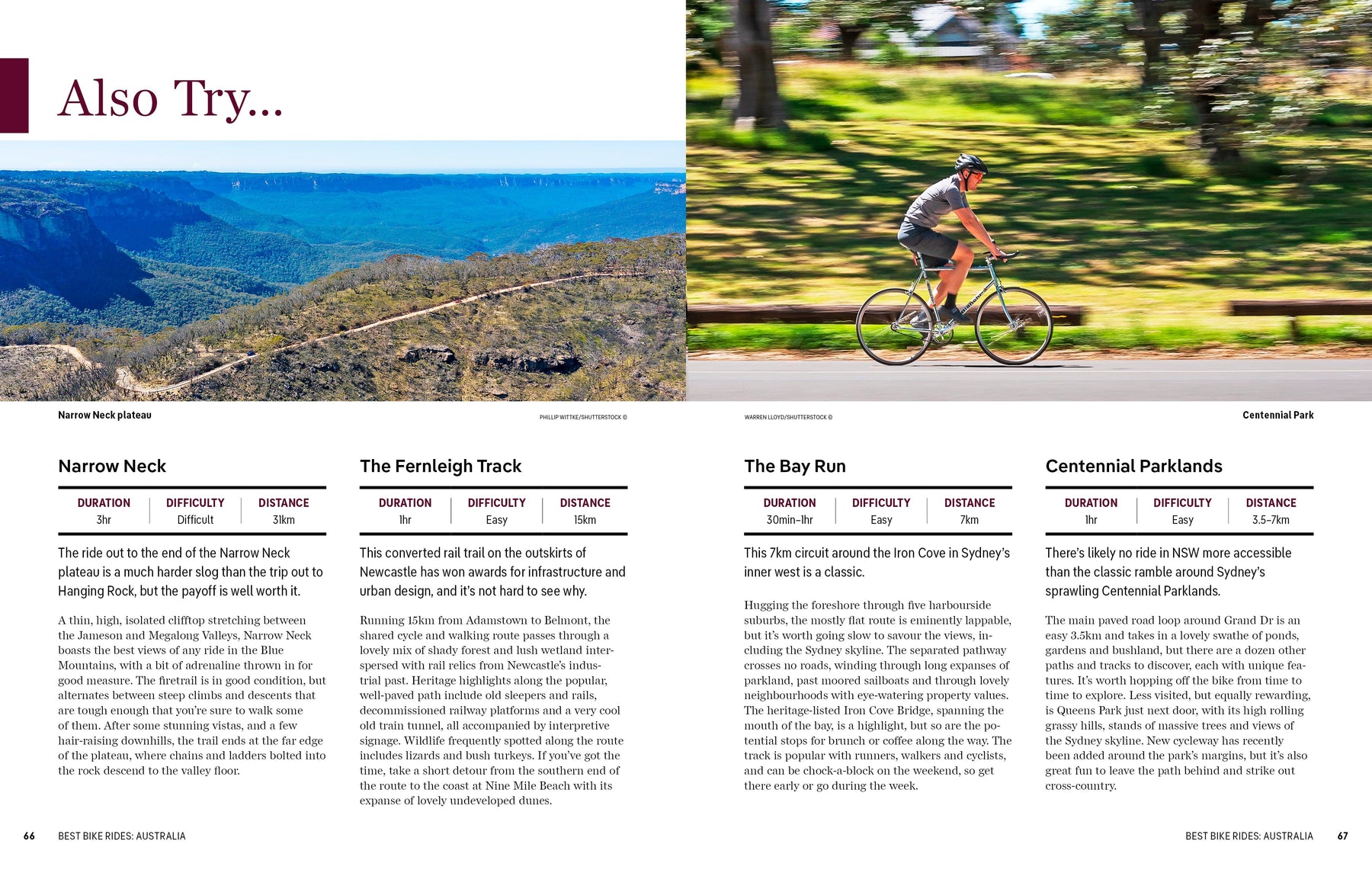 Best Bike Rides Australia - Book + eBook