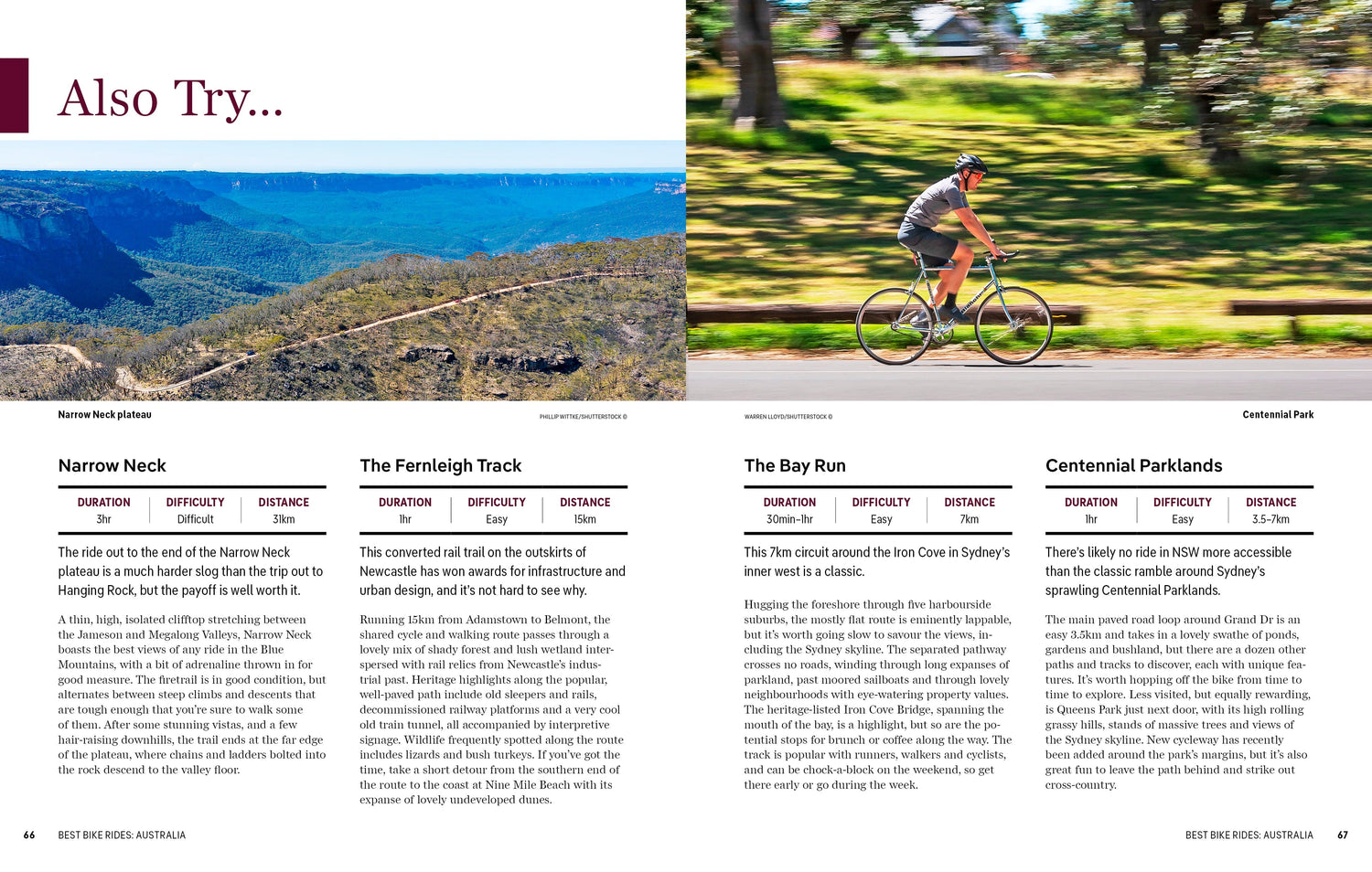 Best Bike Rides Australia - Book