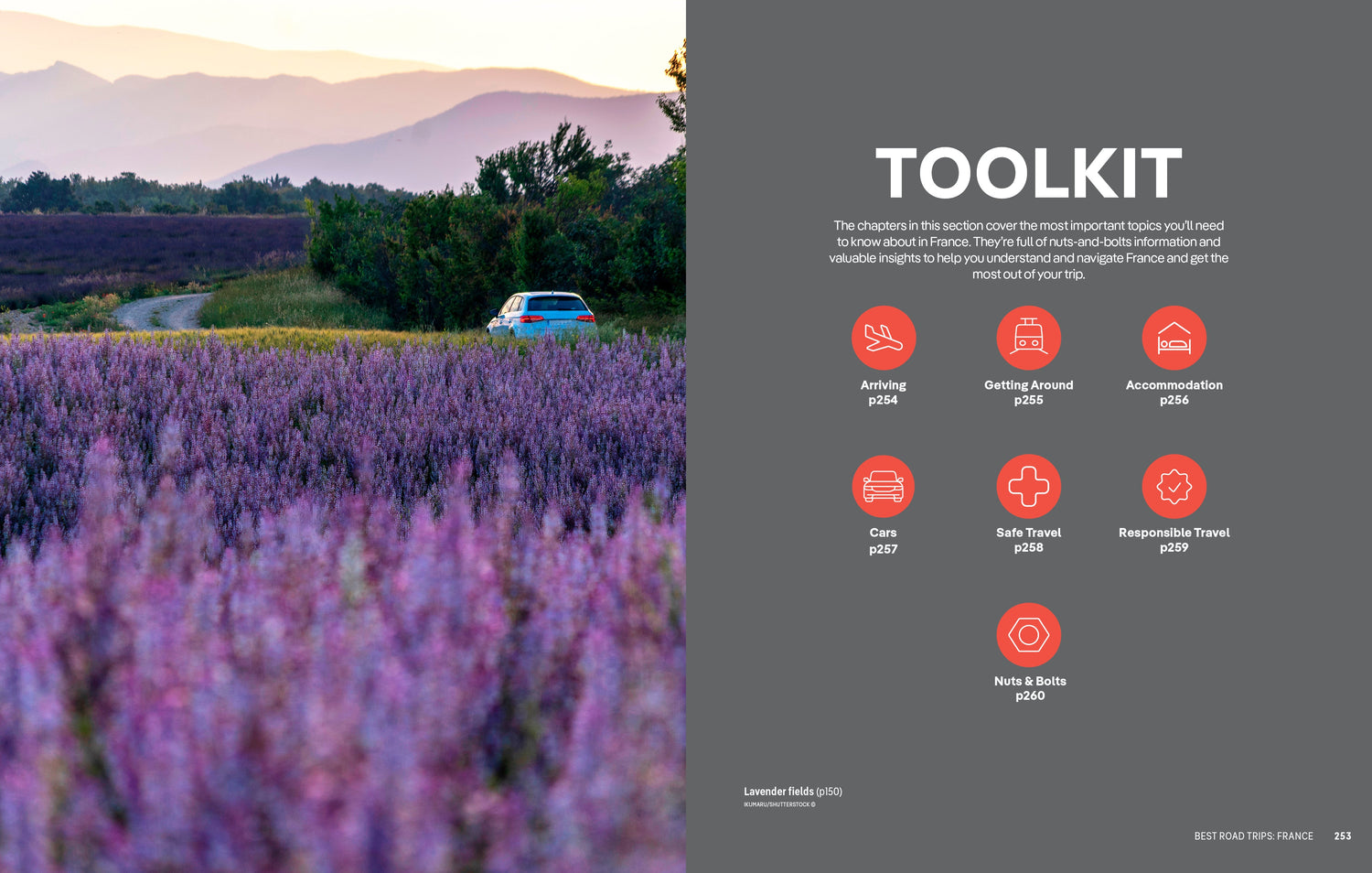 Best Road Trips France - Book