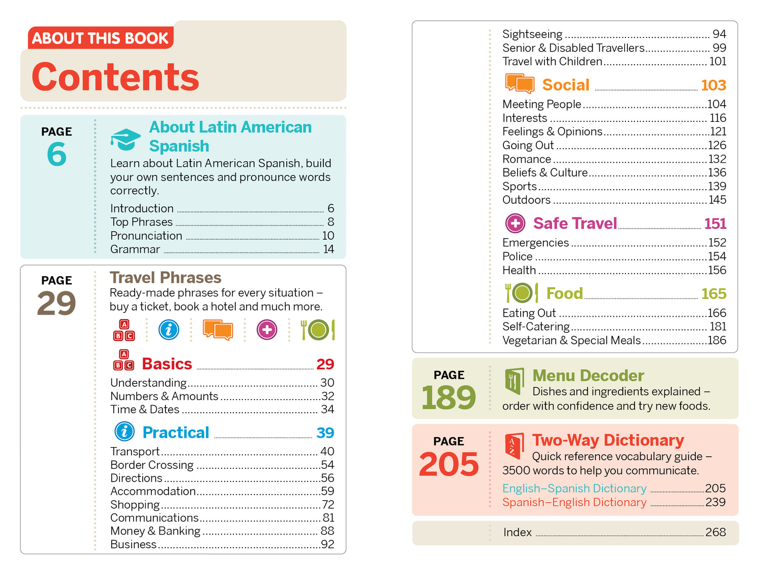 Latin American Spanish Phrasebook & Dictionary