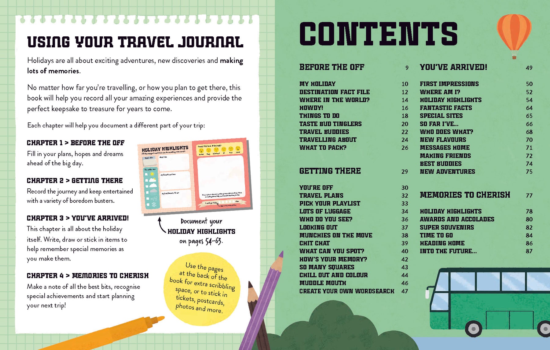 Create Your Own Travel Journal (North and South America edition)