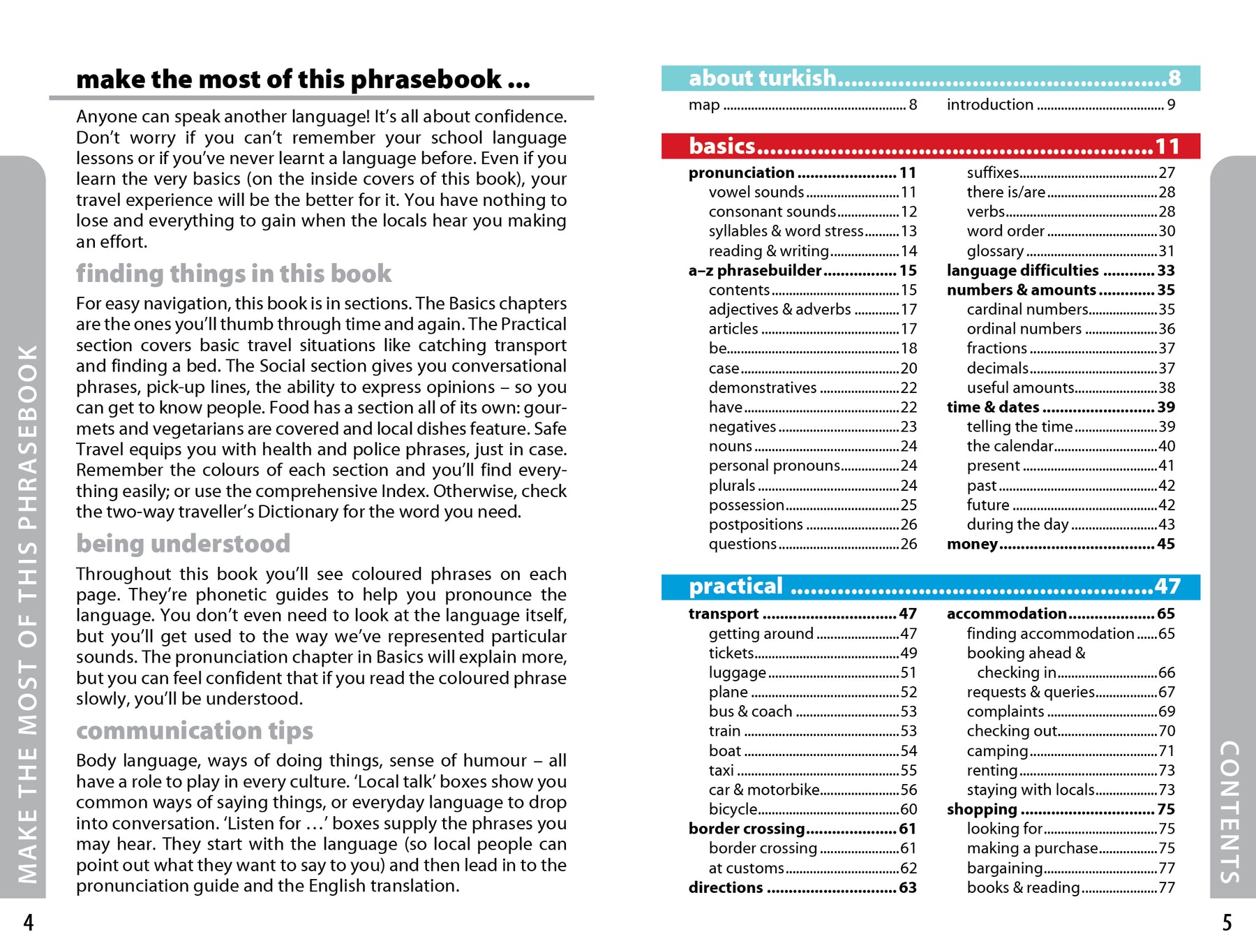 Turkish Phrasebook & Dictionary - Book + eBook