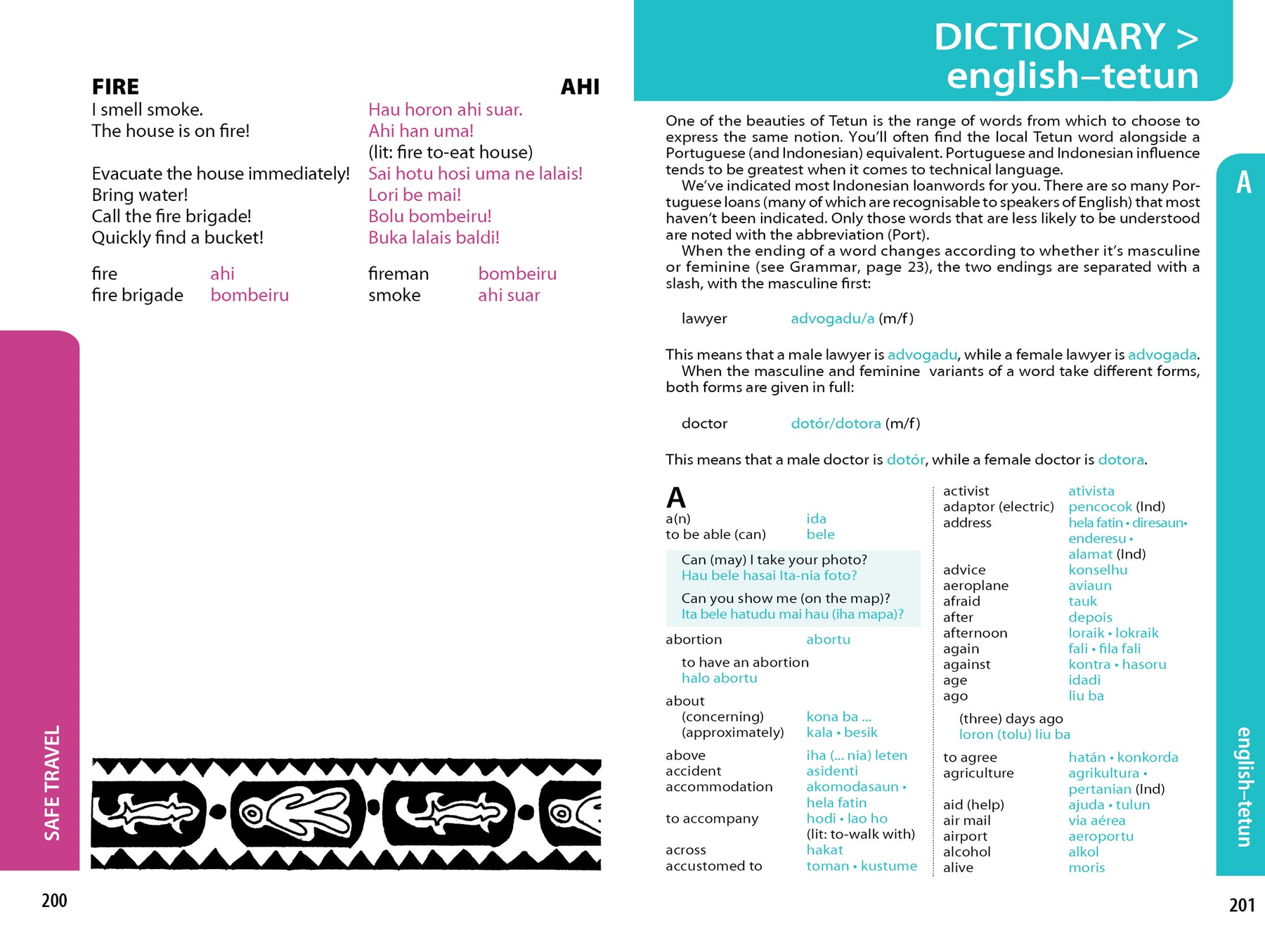 East Timor Phrasebook & Dictionary - Book + eBook