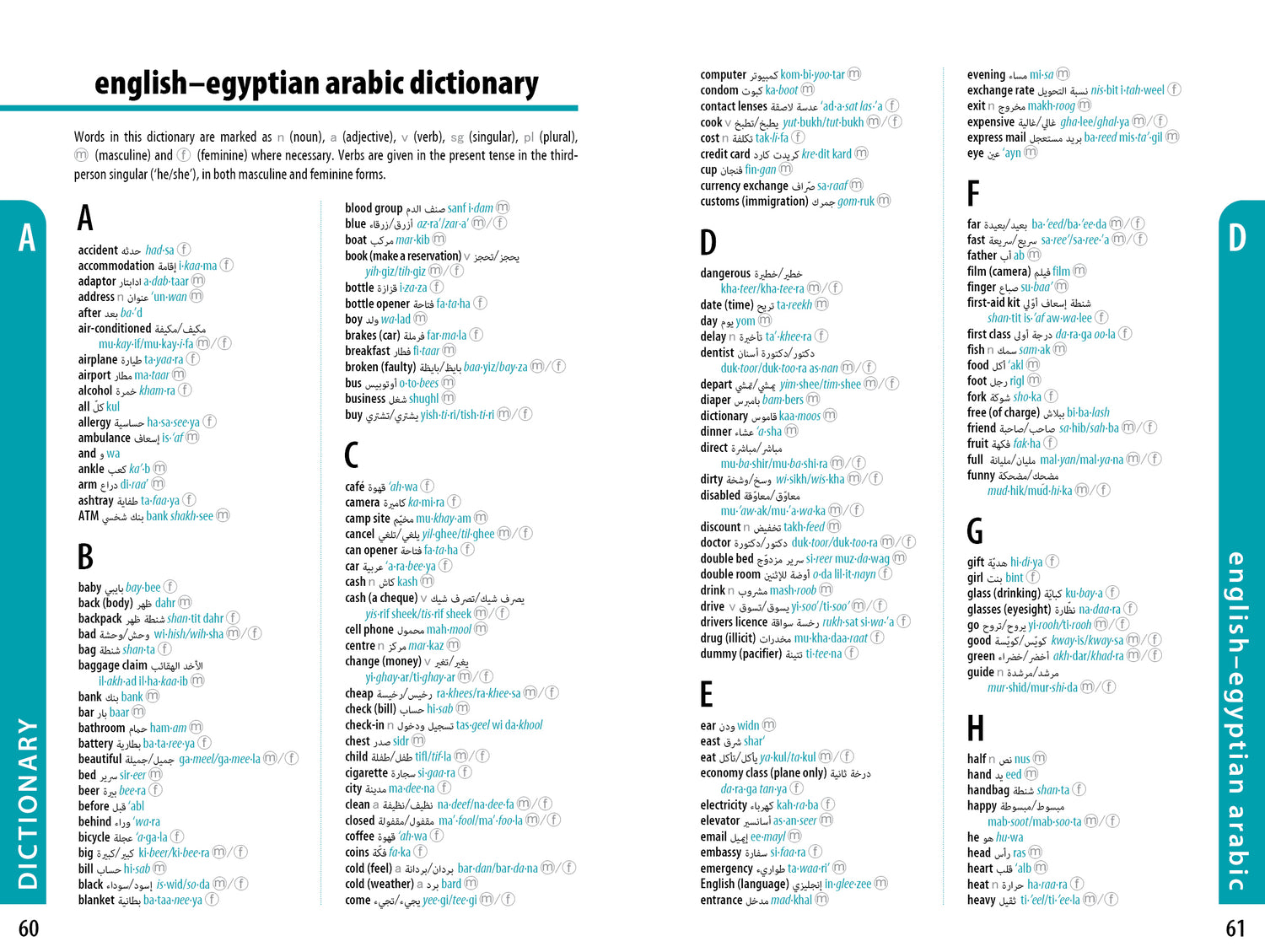 Middle East Phrasebook & Dictionary
