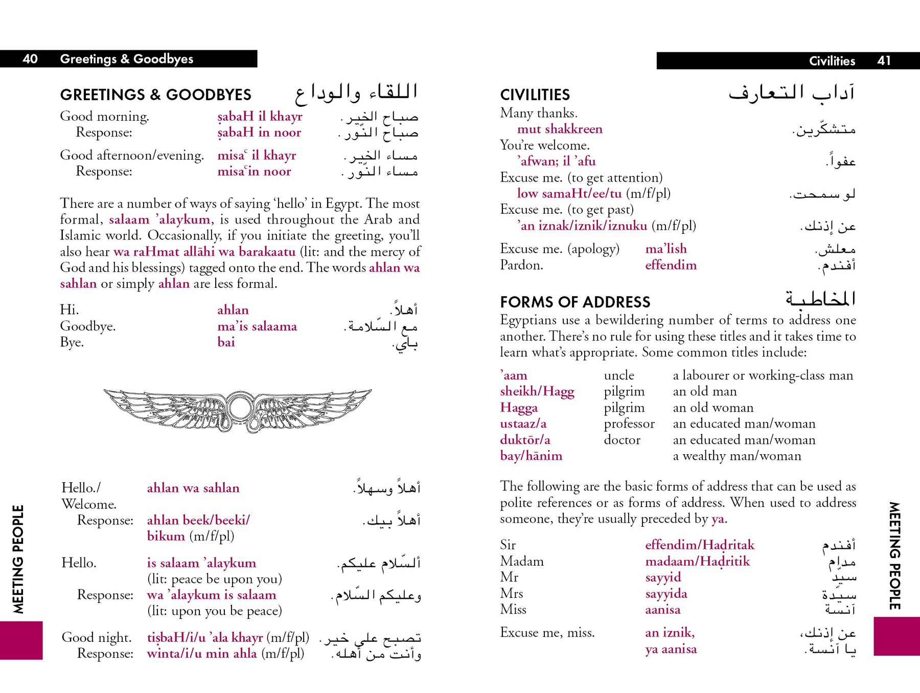 Egyptian Arabic Phrasebook & Dictionary - Book