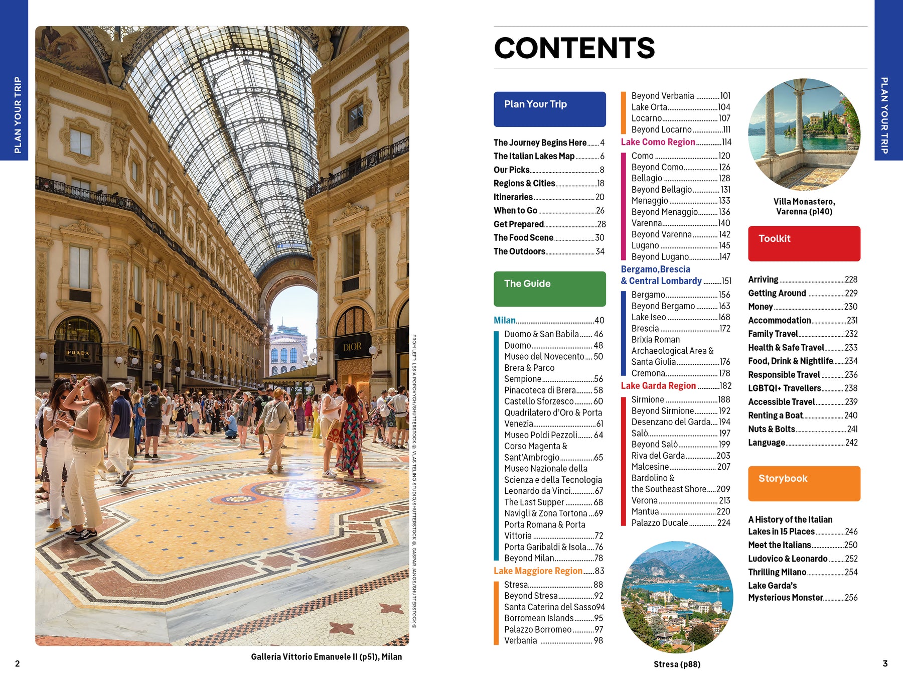 The Italian Lakes - Book