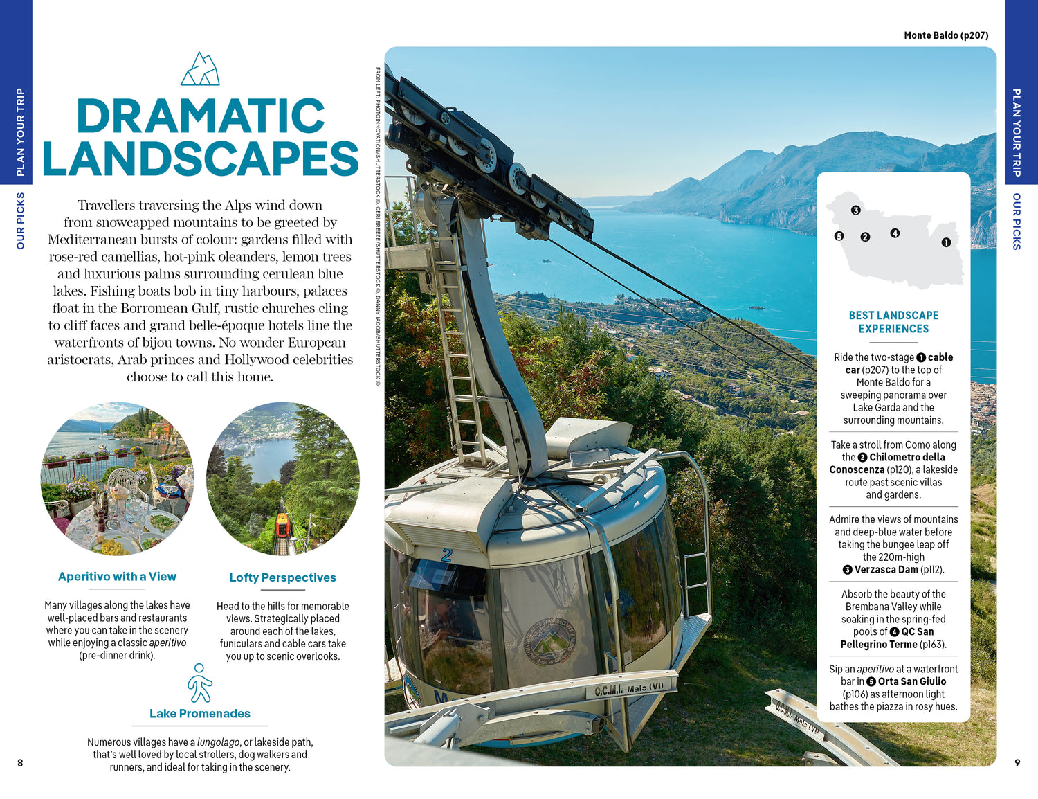 The Italian Lakes - Book