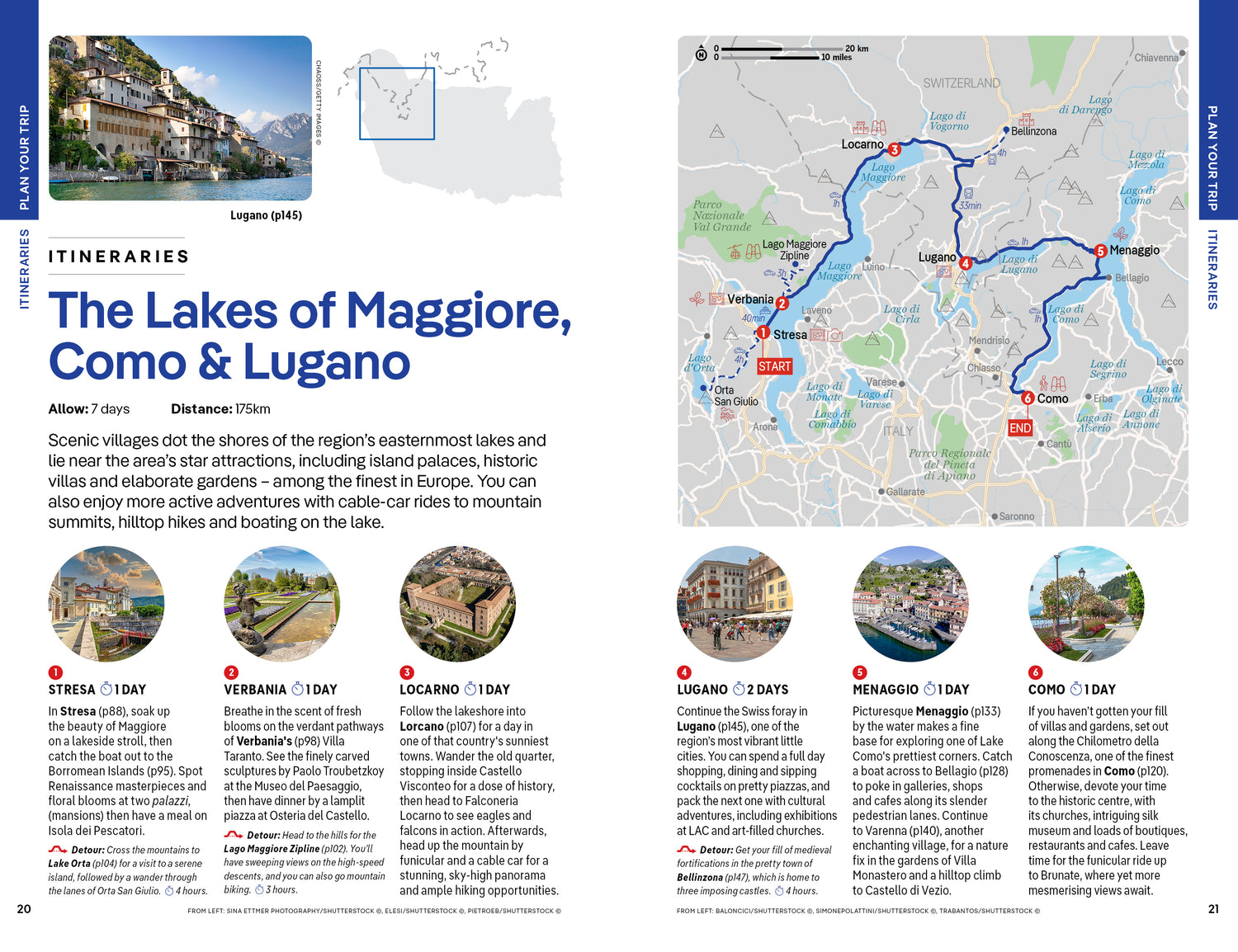 The Italian Lakes - Book