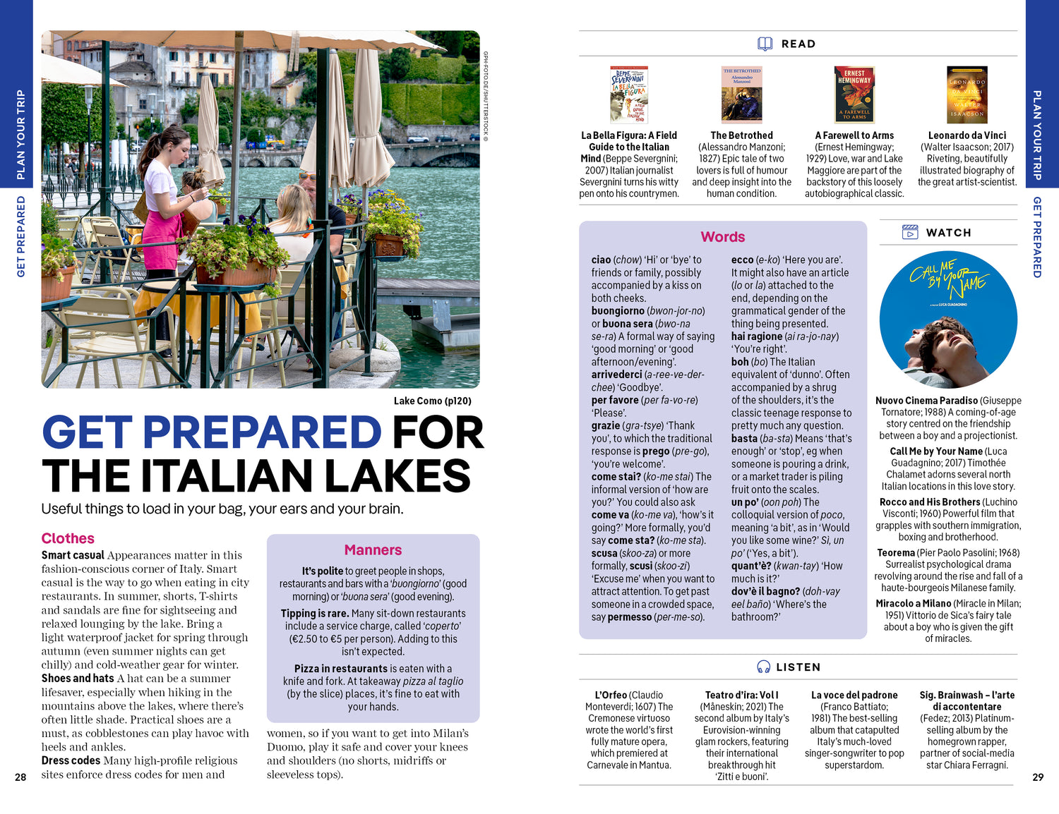 The Italian Lakes - Book