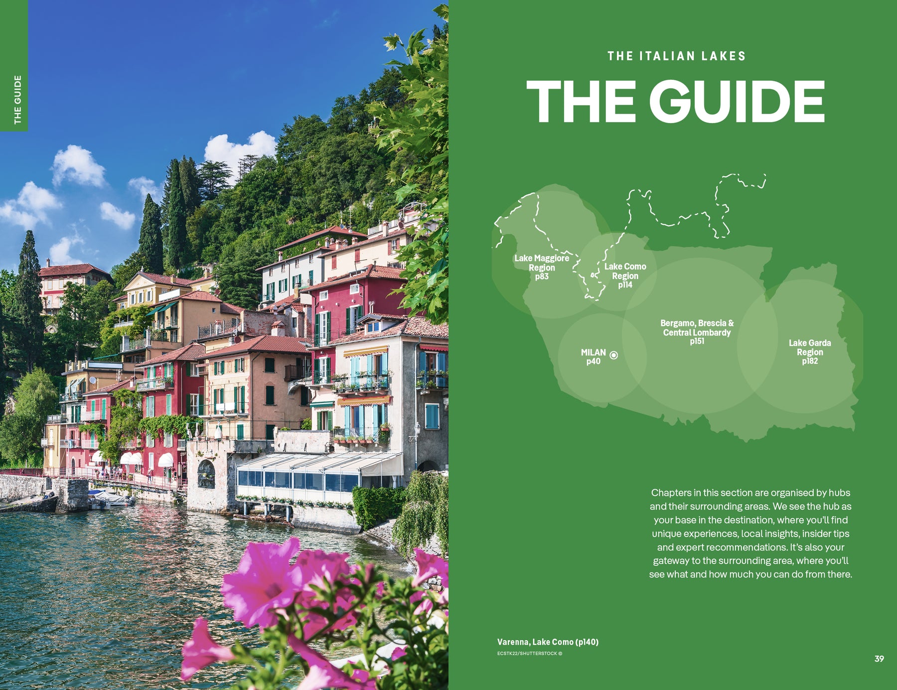 The Italian Lakes - Book