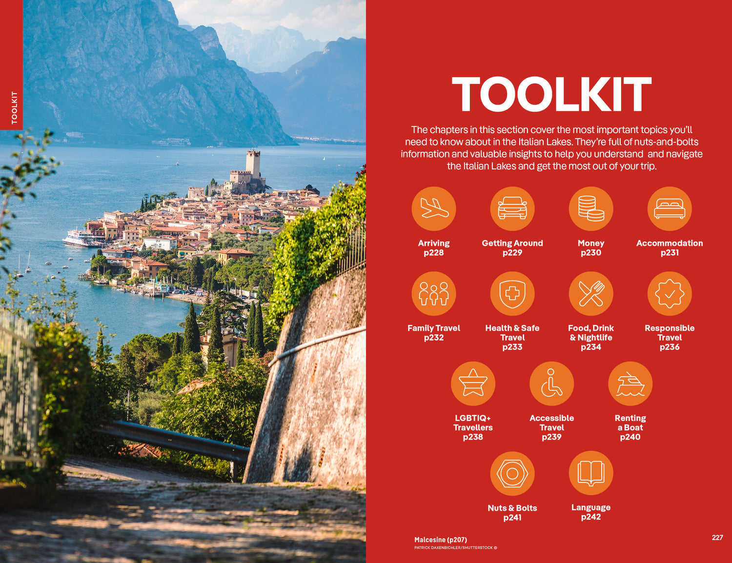 The Italian Lakes - Book
