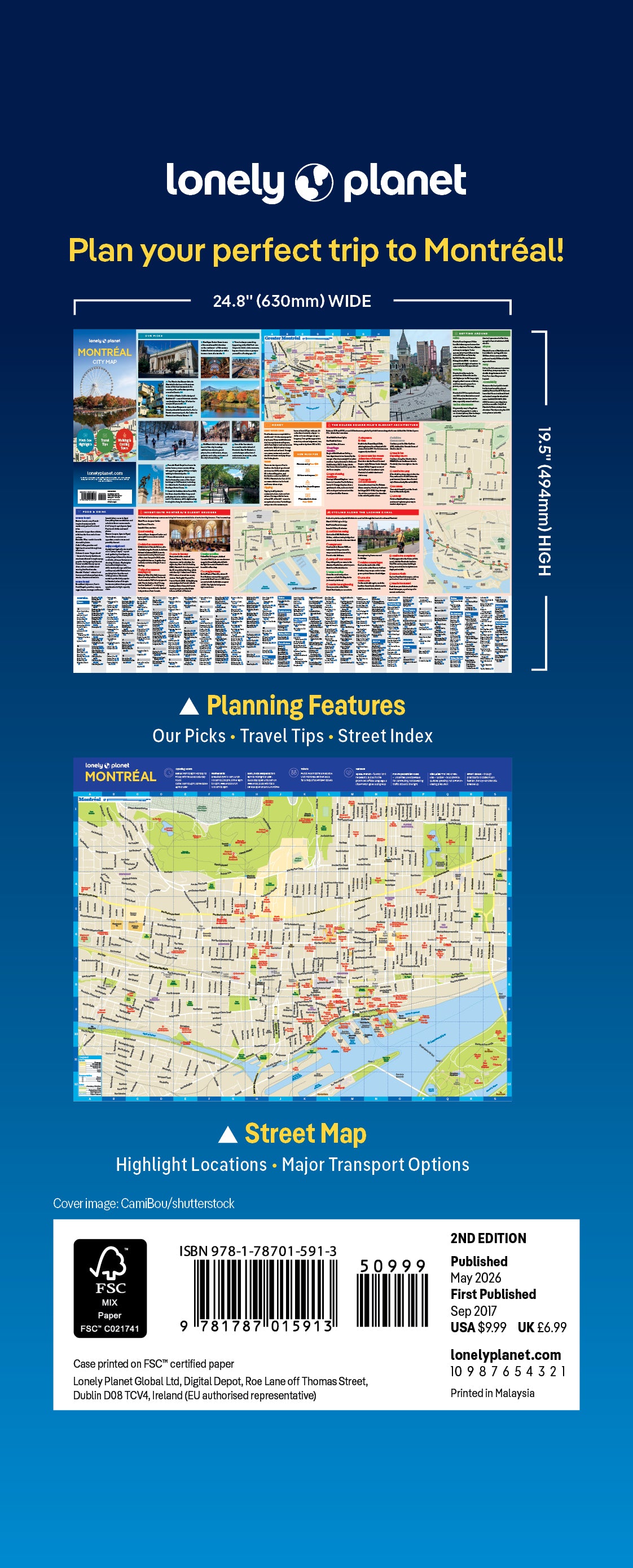 Montreal City Map