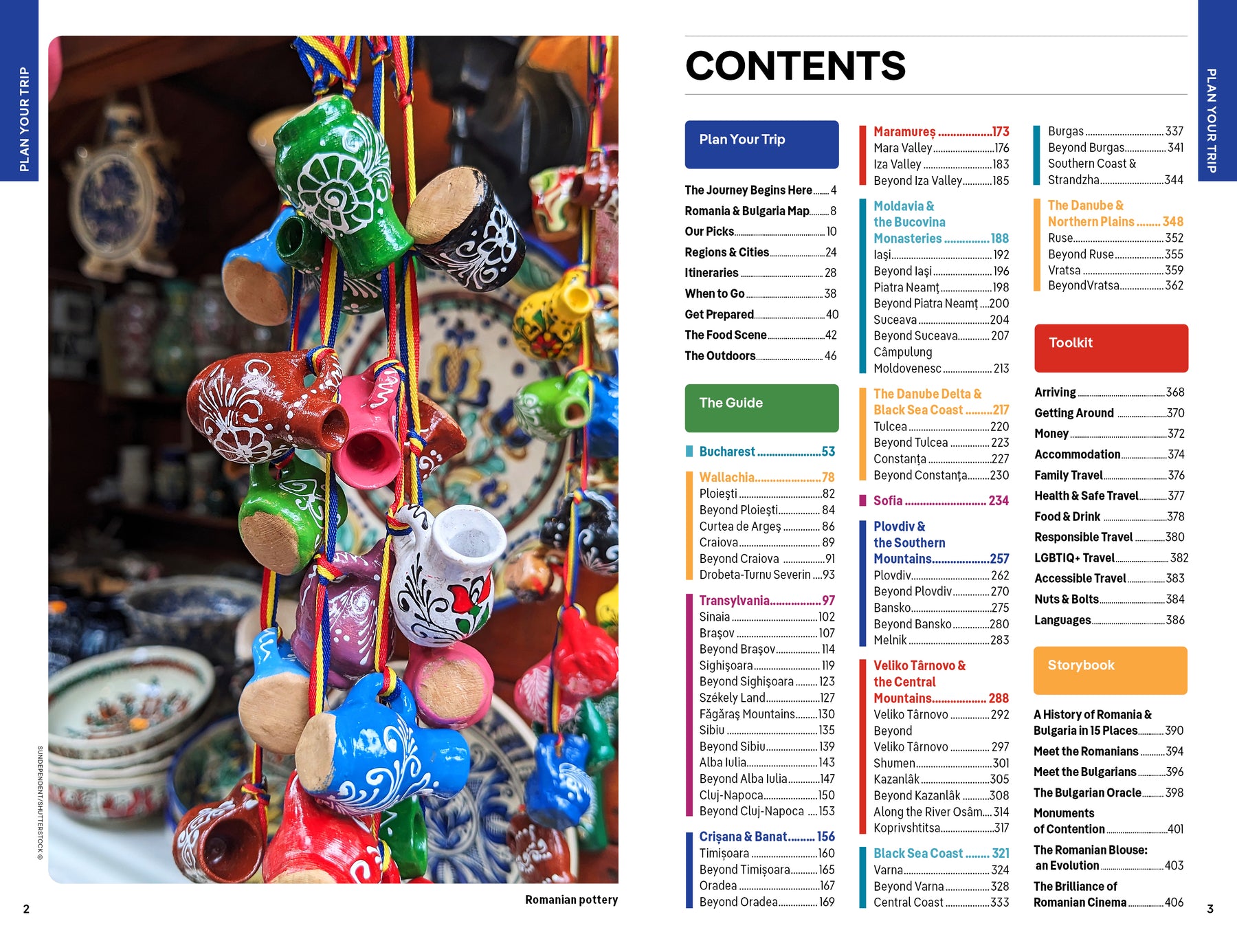 Romania & Bulgaria - Book