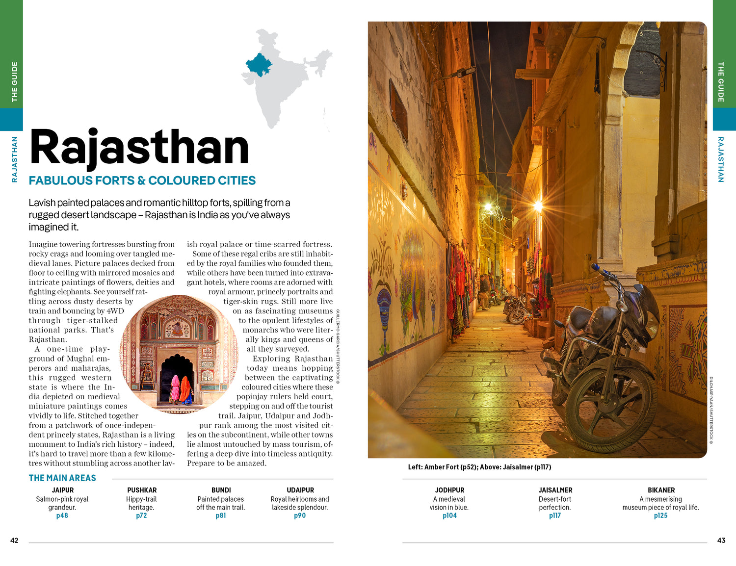 Rajasthan, Delhi & Agra - Book + eBook