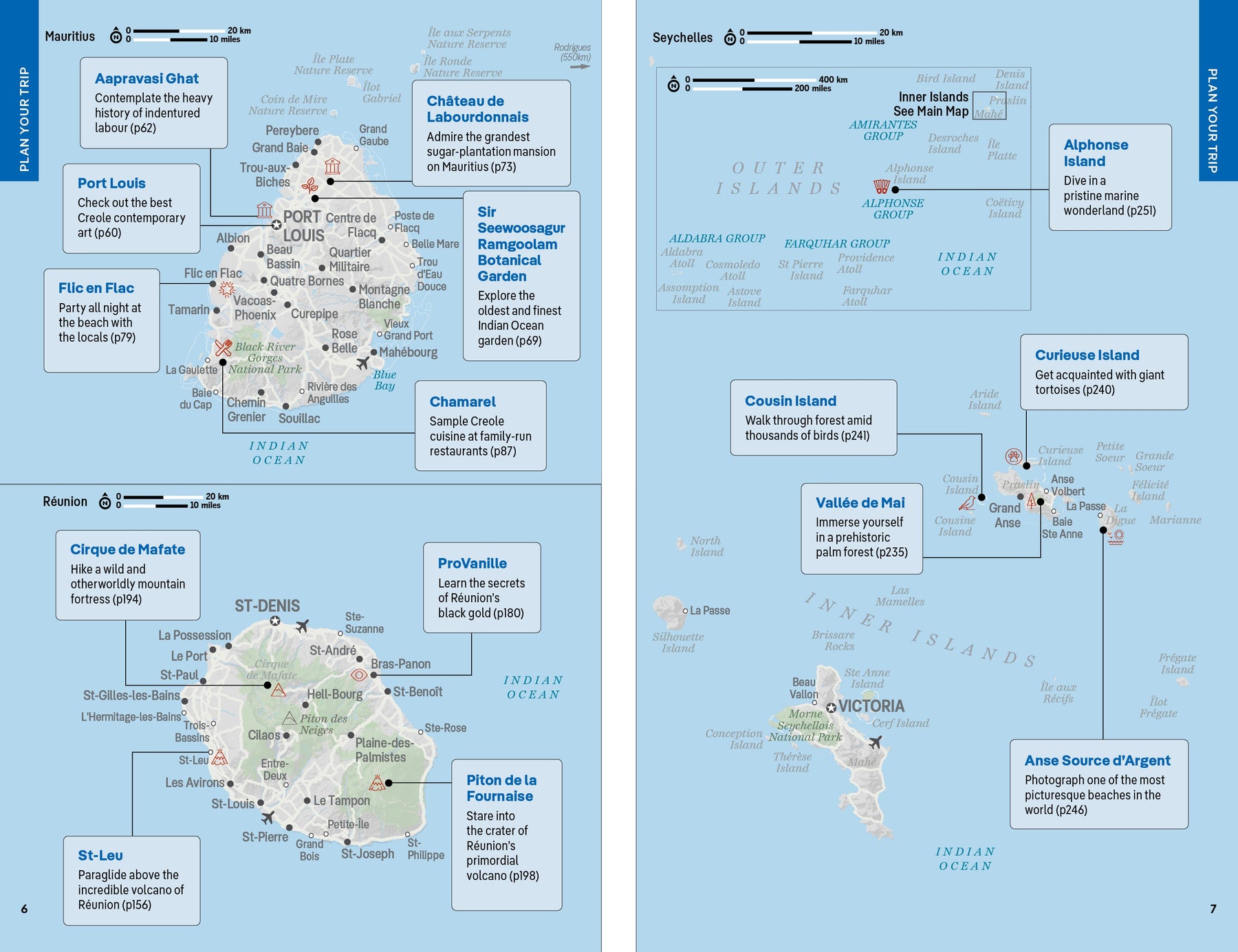 Mauritius, Reunion & Seychelles - Book + eBook