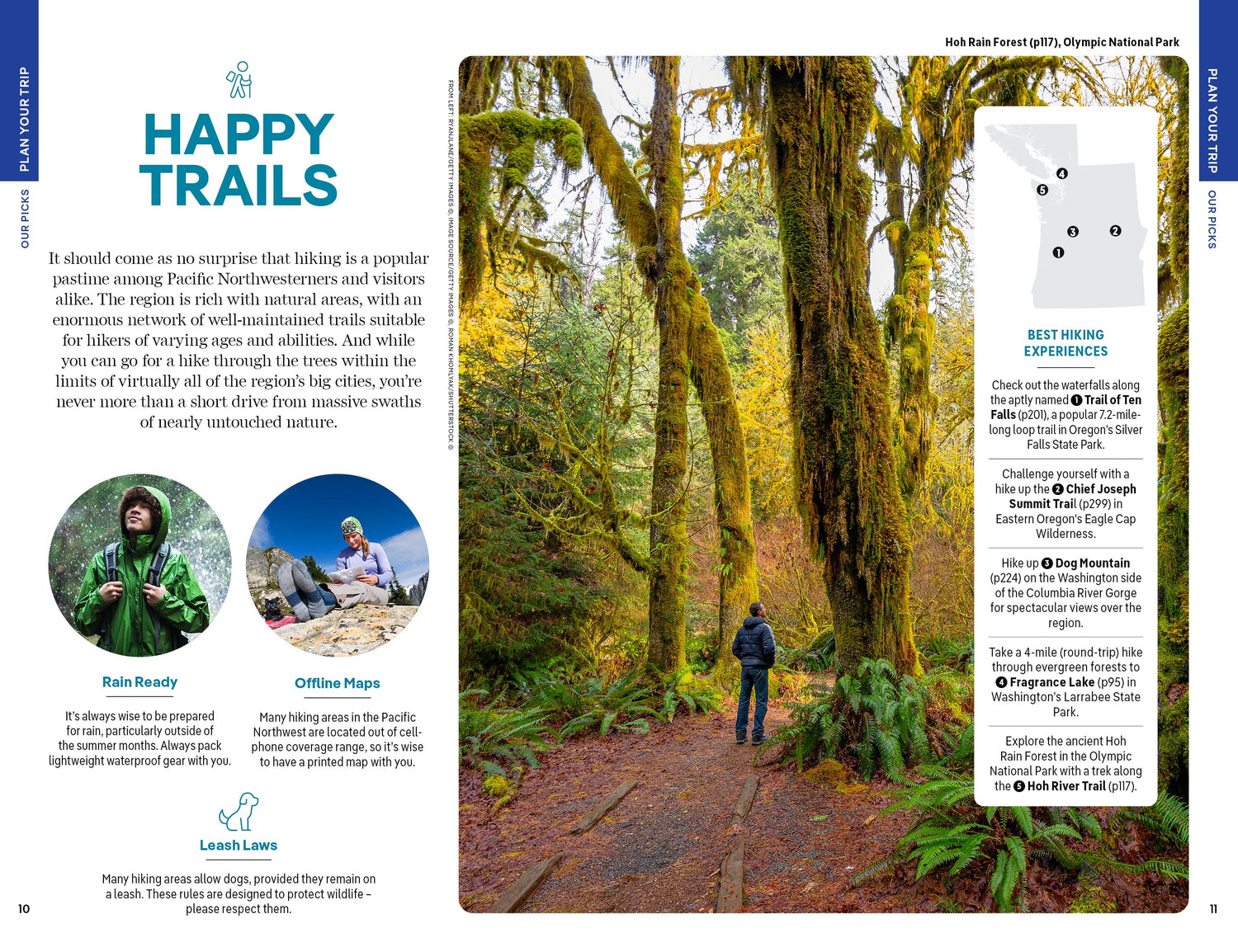 Washington, Oregon & the Pacific Northwest - Book