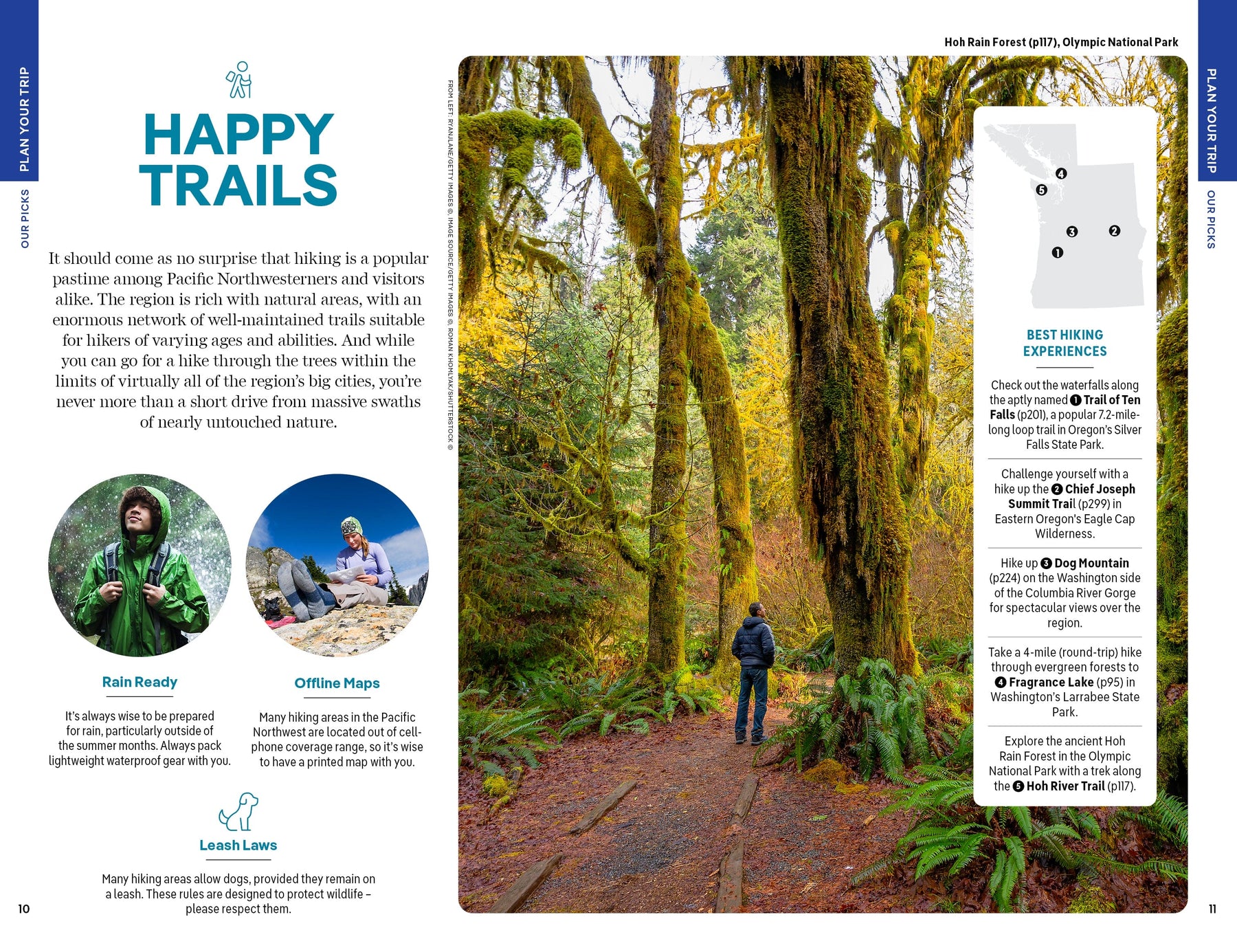 Washington, Oregon & the Pacific Northwest - Book
