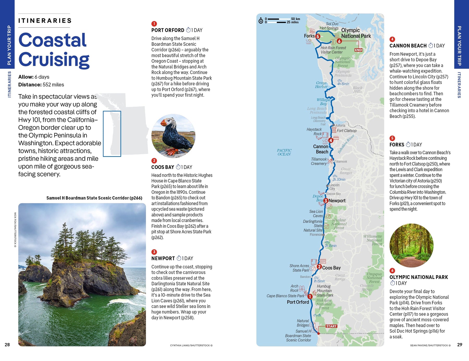 Washington, Oregon & the Pacific Northwest - Book